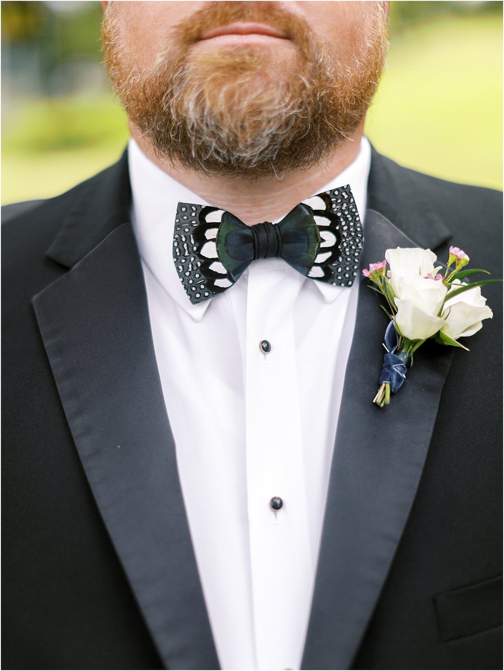 Southern chic Brackish bowtie for Groom