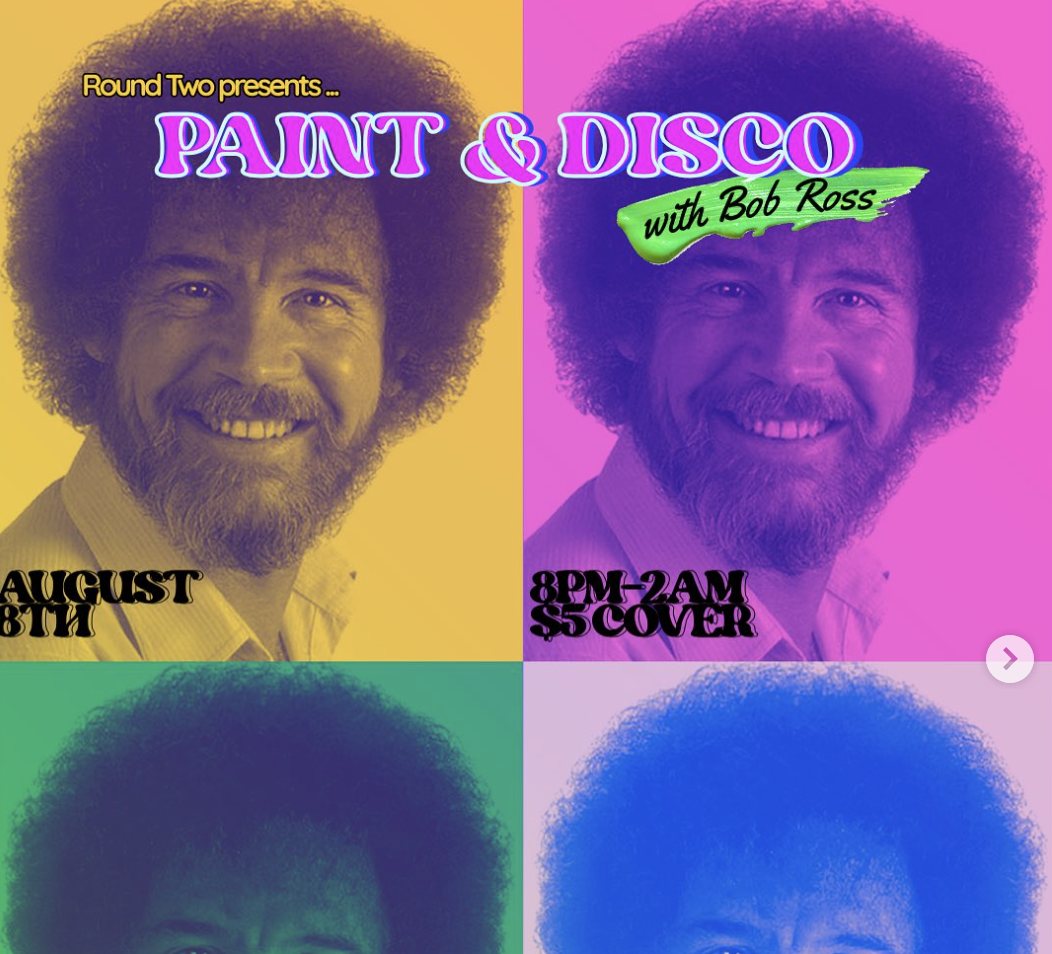 Paint N Disco with BOB ROSS