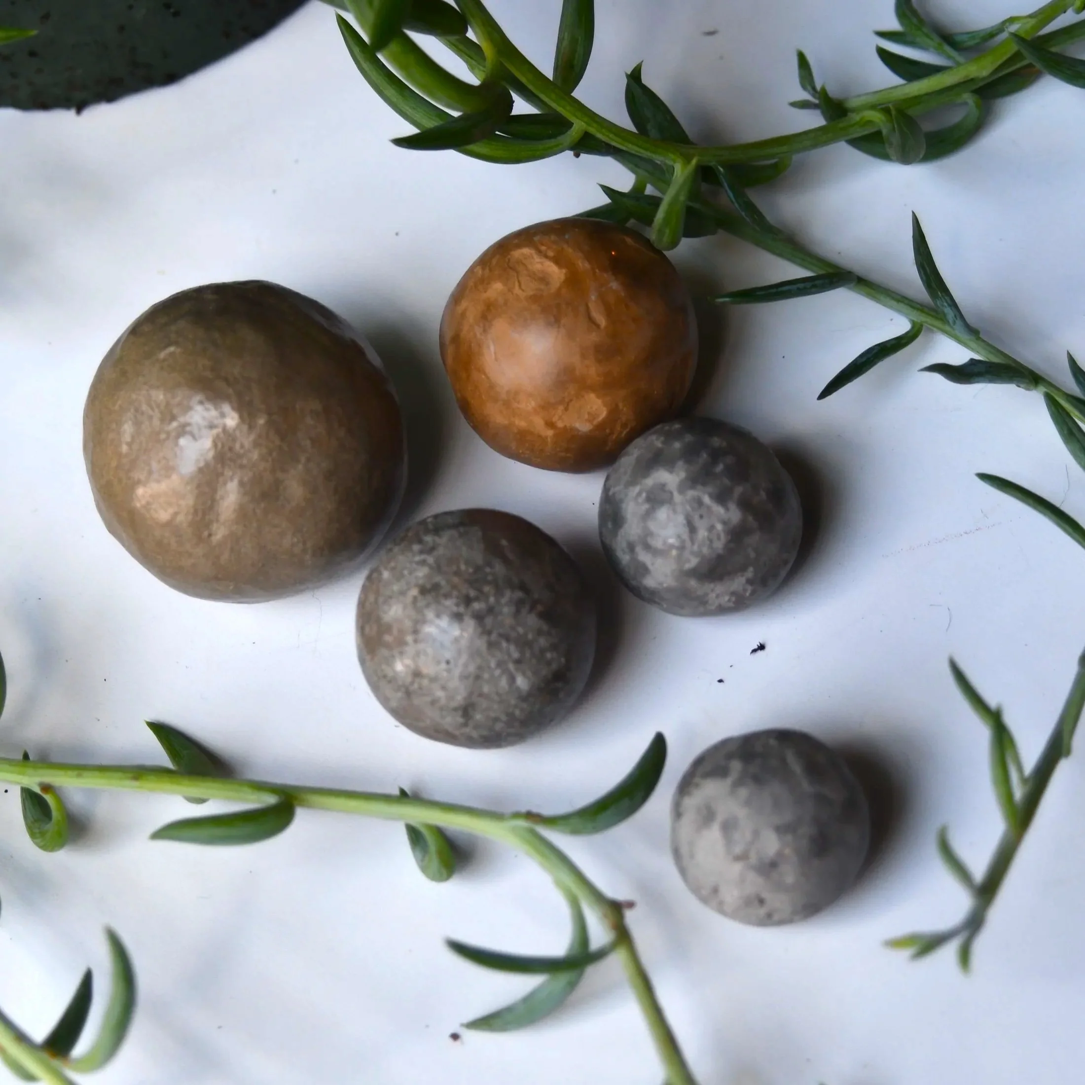 Hikaru Dorodango in the Garden