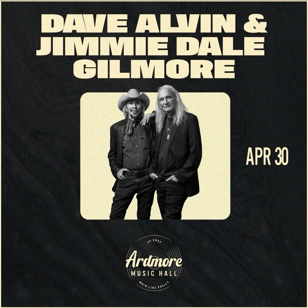 Repost @ardmoremusichall The almost Acoustic Duo of Dave Alvin &amp; Jimmie Dale Gilmore take country music, old-school blues, and the spirited adventure of the Southwest to Philly&rsquo;s Main Line on 4/30 🤠🏜️ link in bio for info!