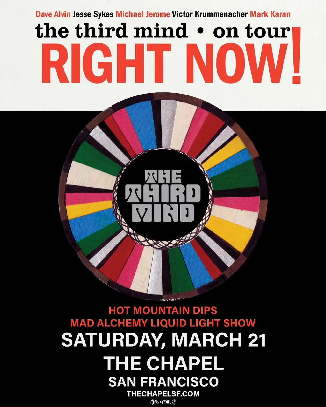 Repost from @thechapelsf
&bull;
Today, psych-rock collective&nbsp;The Third Mind&nbsp;released&nbsp;Spellbinder!, the companion album to last year&rsquo;s critically praised Right Now! It returns the band to the free-flowing improvisational spirit at