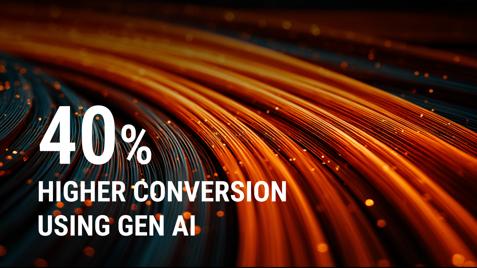 40% higher conversion rates for B2B sellers using Gen AI
