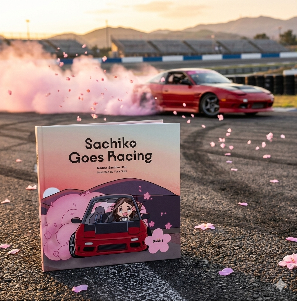 Sachiko Goes Racing - Book 1 - Paperback (NEW 2nd Edition)