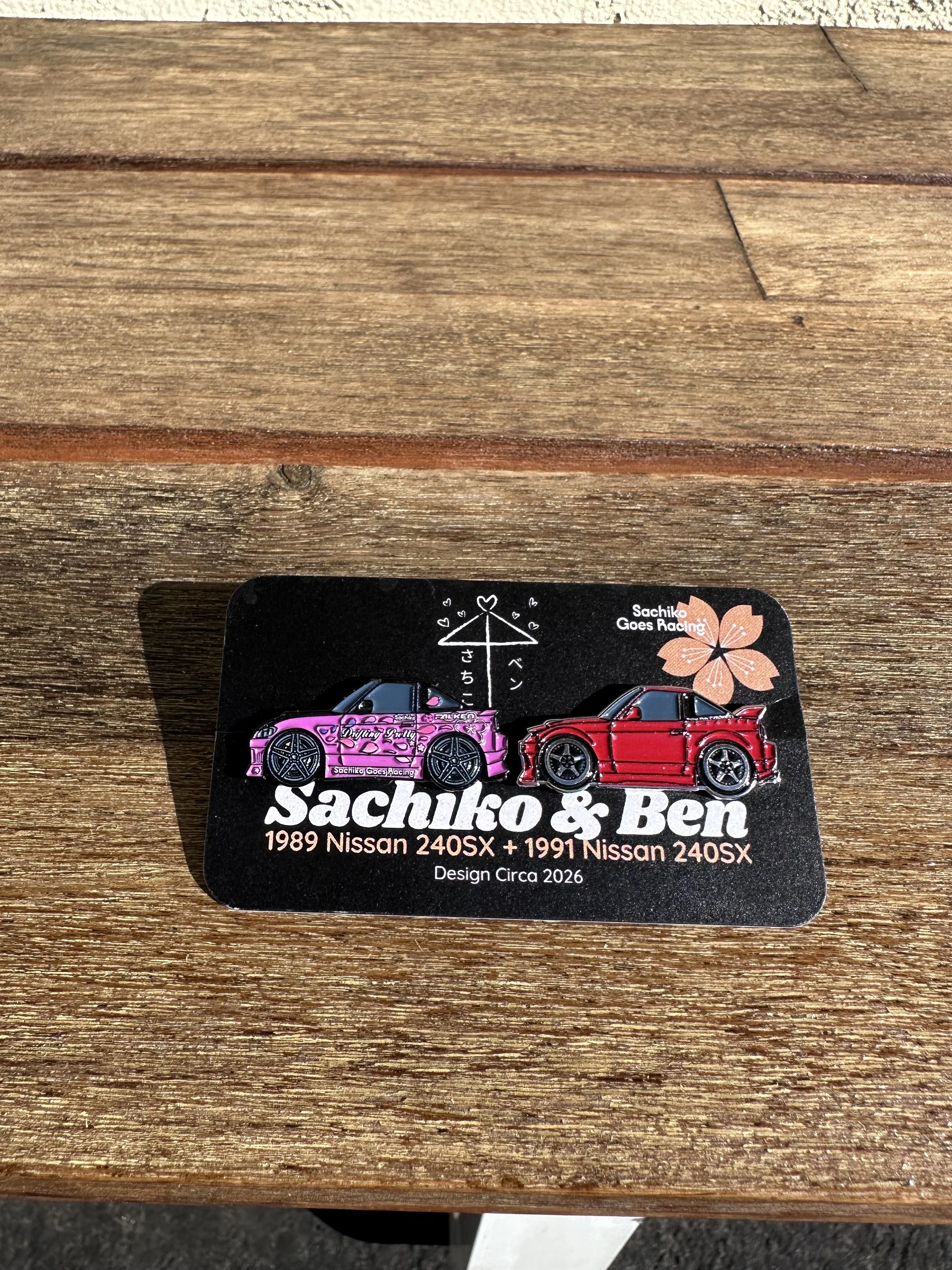 Limited Edition 20th Anniversary - Sachiko & Ben Pin Set (Retro)