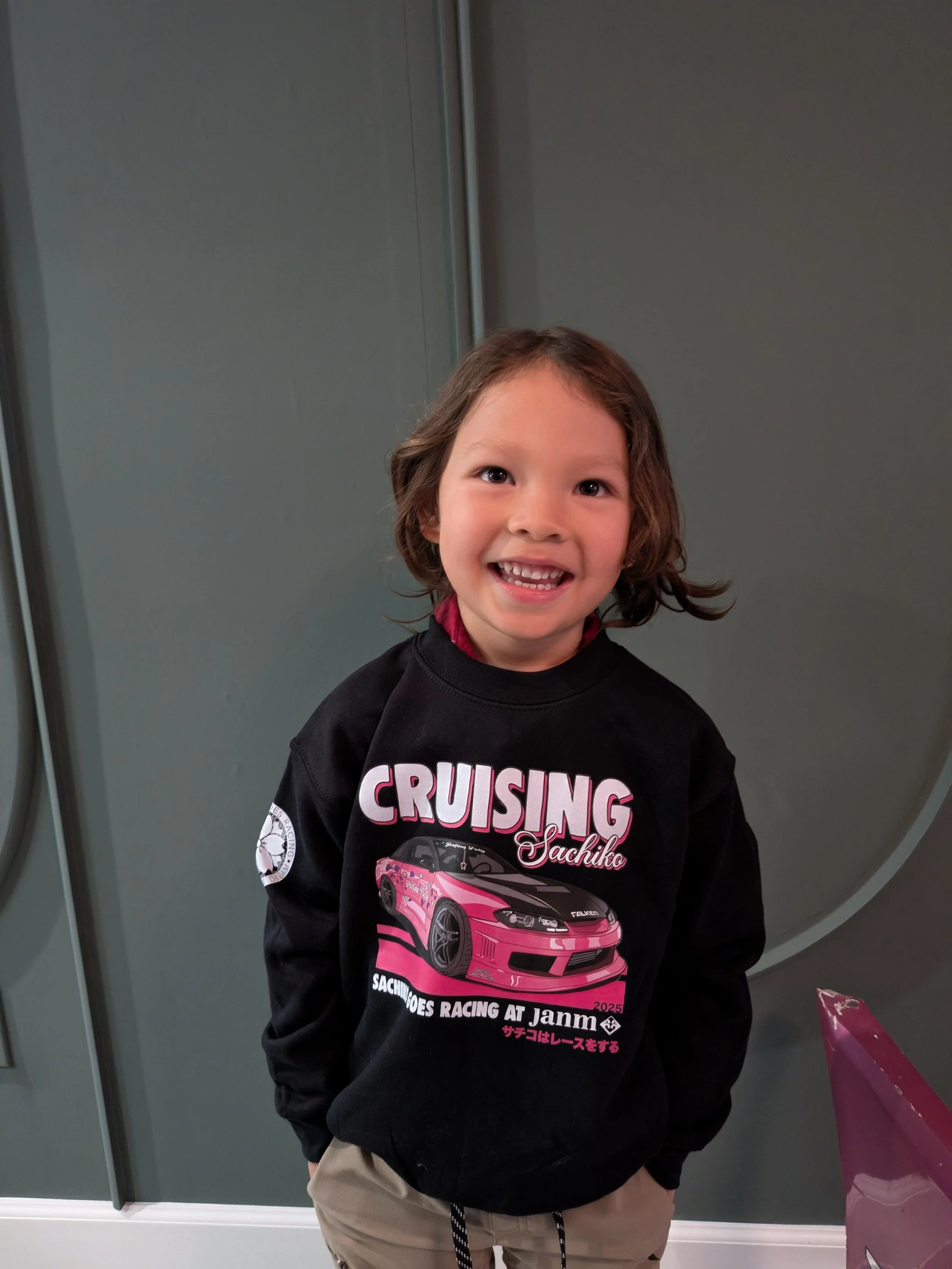 Kids Cruising Sachiko Sweatshirt - Black