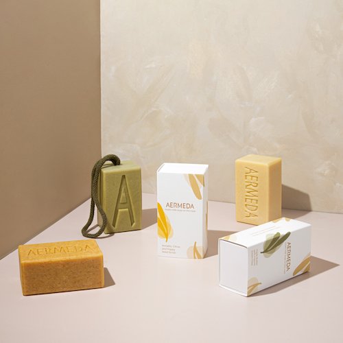 Soap on a rope goat milk sensitive skin