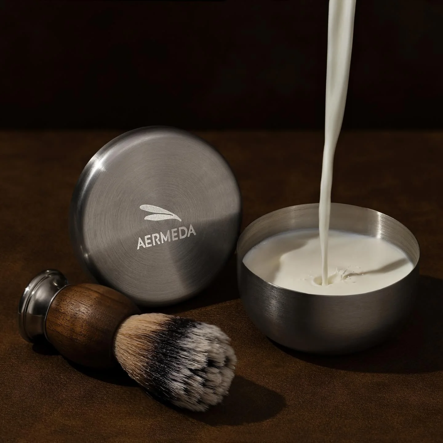 Milk matters.
It shapes the character of our lather - the texture, the glide, and the ease of the lather.

Each shaving soap is made with a single milk - goat or rice - chosen for the quiet way it informs the shave.

More in our latest journal entry.
