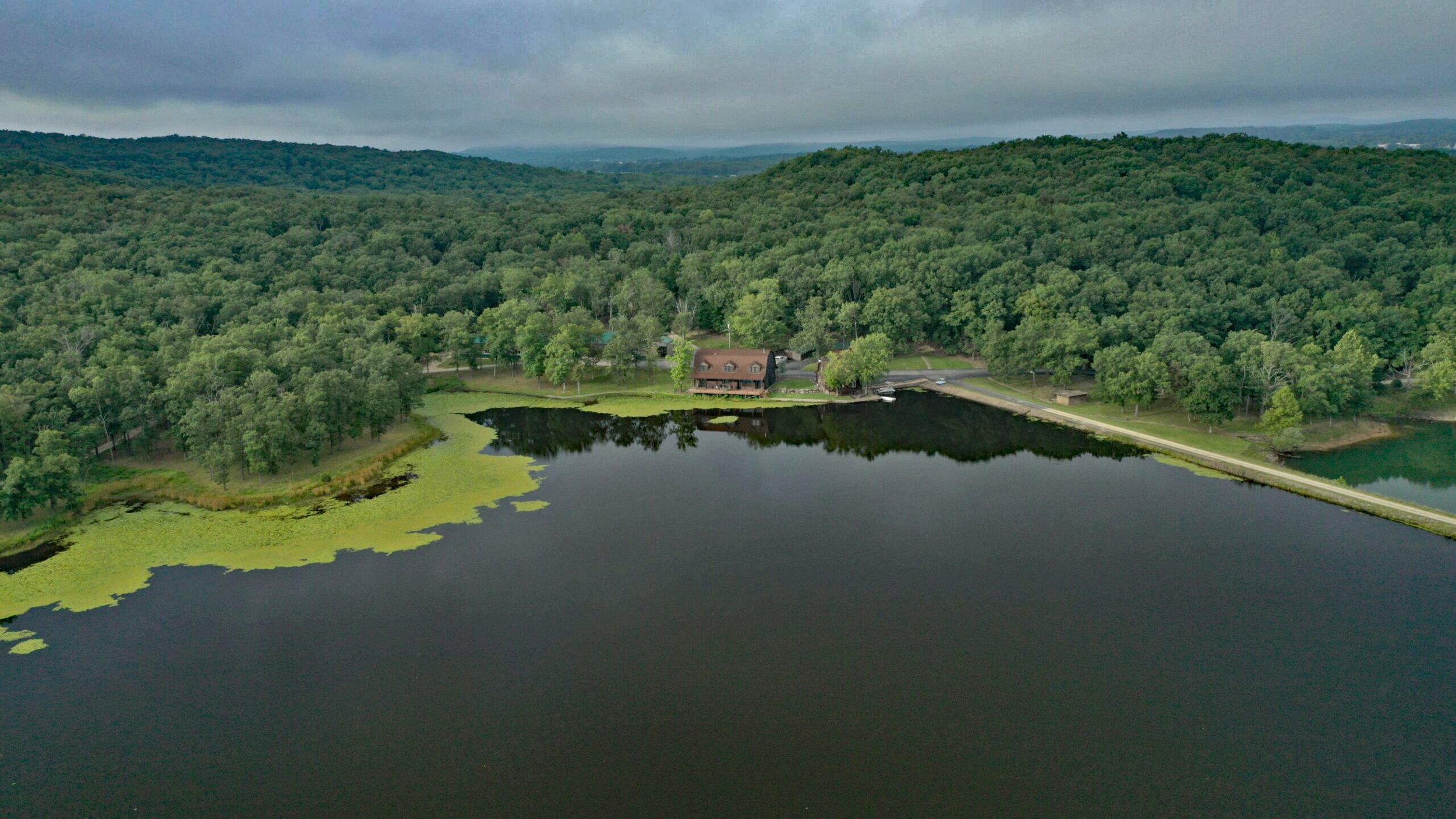 Twin Lakes Whitetails Missouri Hunting Lodge 2 Drone.jpg