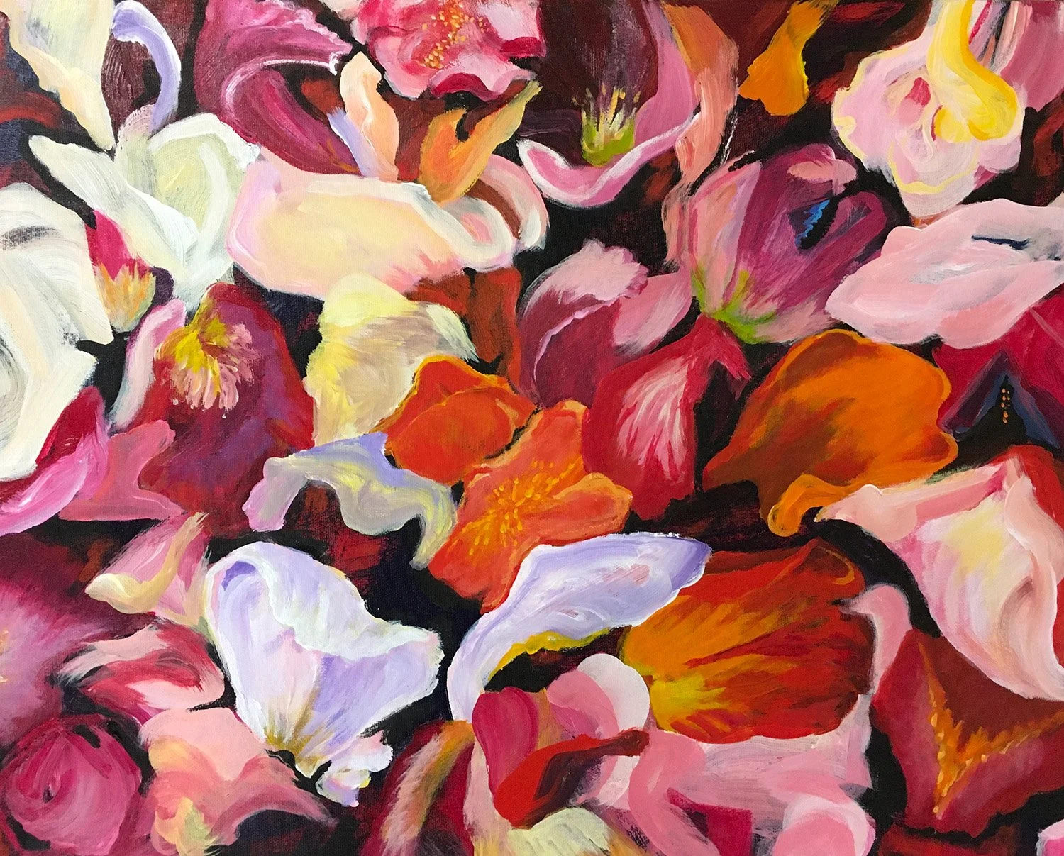  Celebration  Acrylic on Canvas | 16" x 20" Unframed | $480 