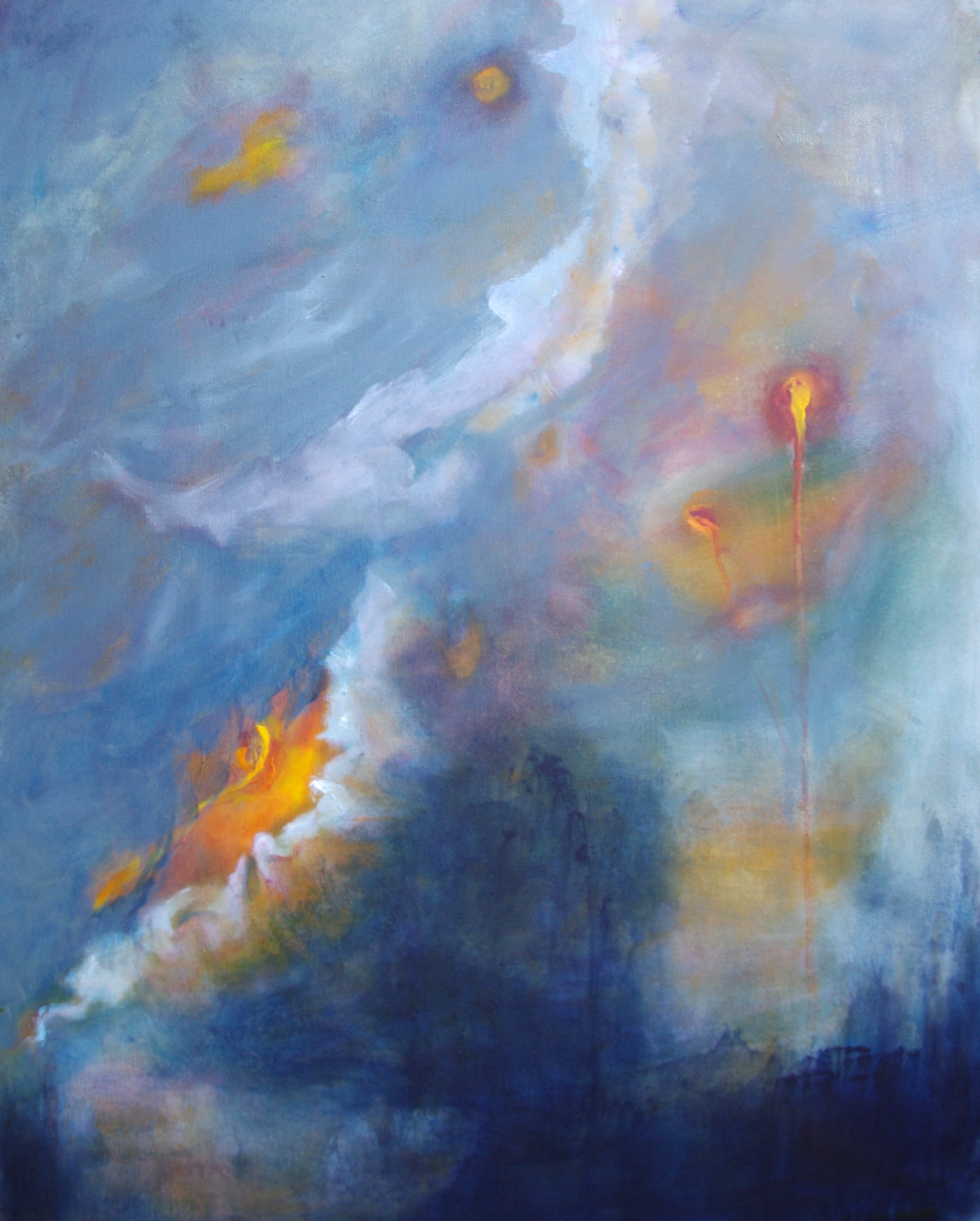 Breaking Through Acrylic on Canvas Unframed | 28" x 36" | $1795