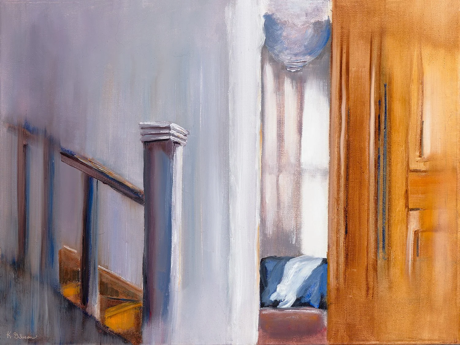  Voyeur  Oil on Canvas | 12" x 16" Framed | $495 