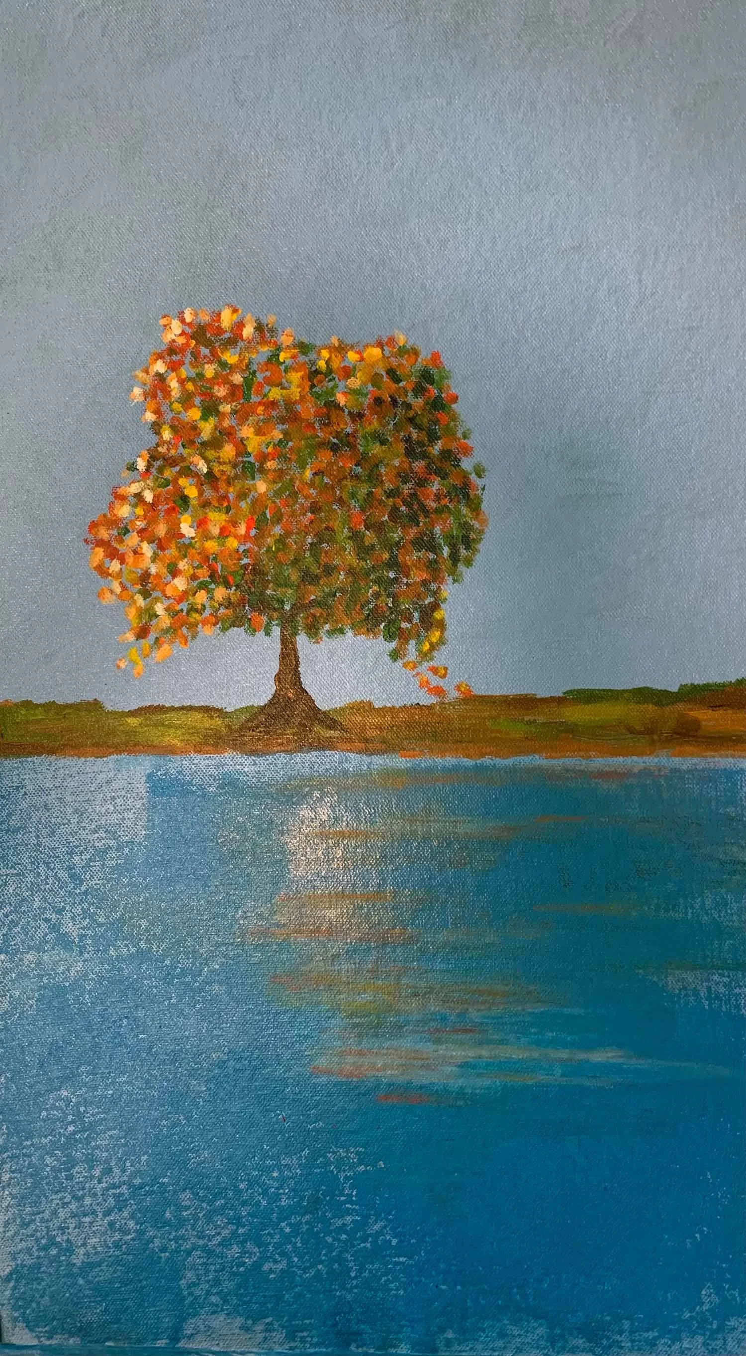  Fall  Acrylic on Canvas | 10” x 20” Unframed | $200 