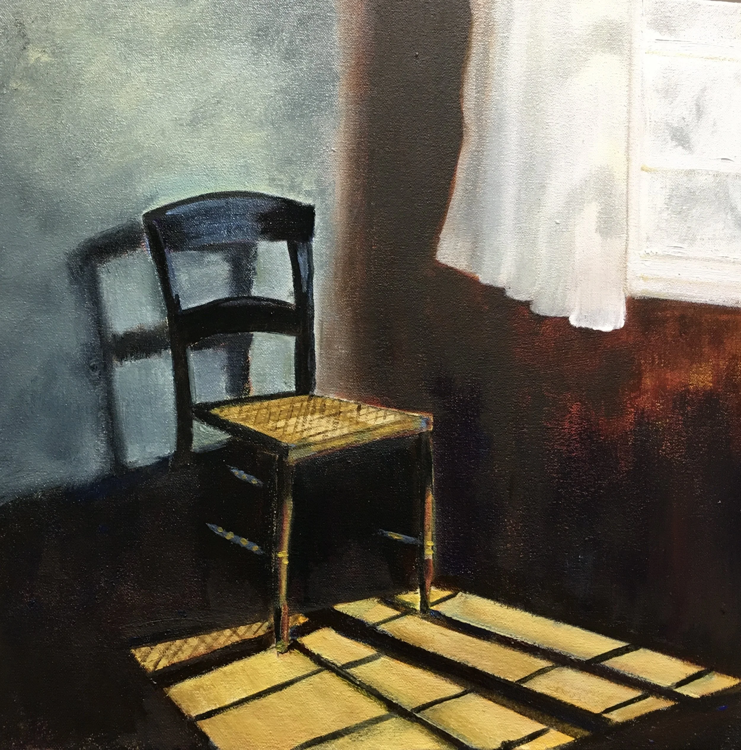  I'll Fly Away  Oil on Canvas | 12" x 12" Framed | $350 