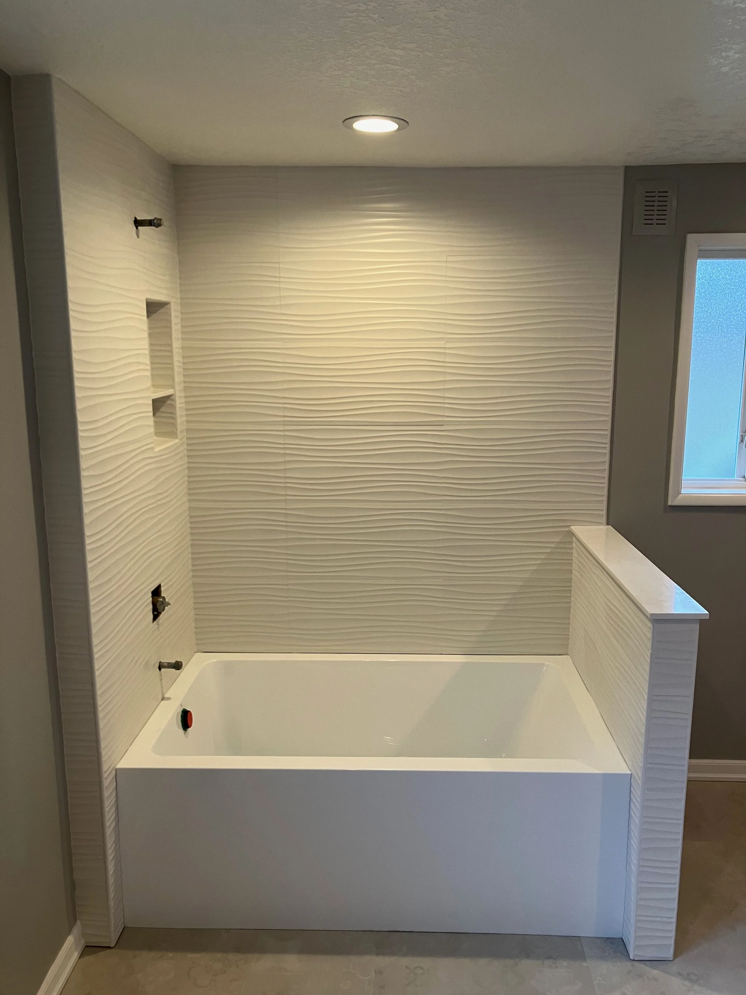 After- Raleigh Hills Shower to tub