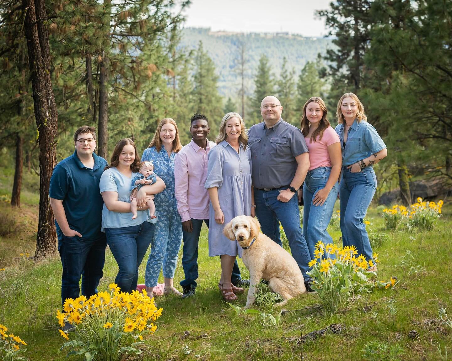 Finally got a family picture. Thanks @fineartbybarb  Grateful for the chance to all be together. Grateful for young adults who are moving forward. Grateful for a community who supports us.