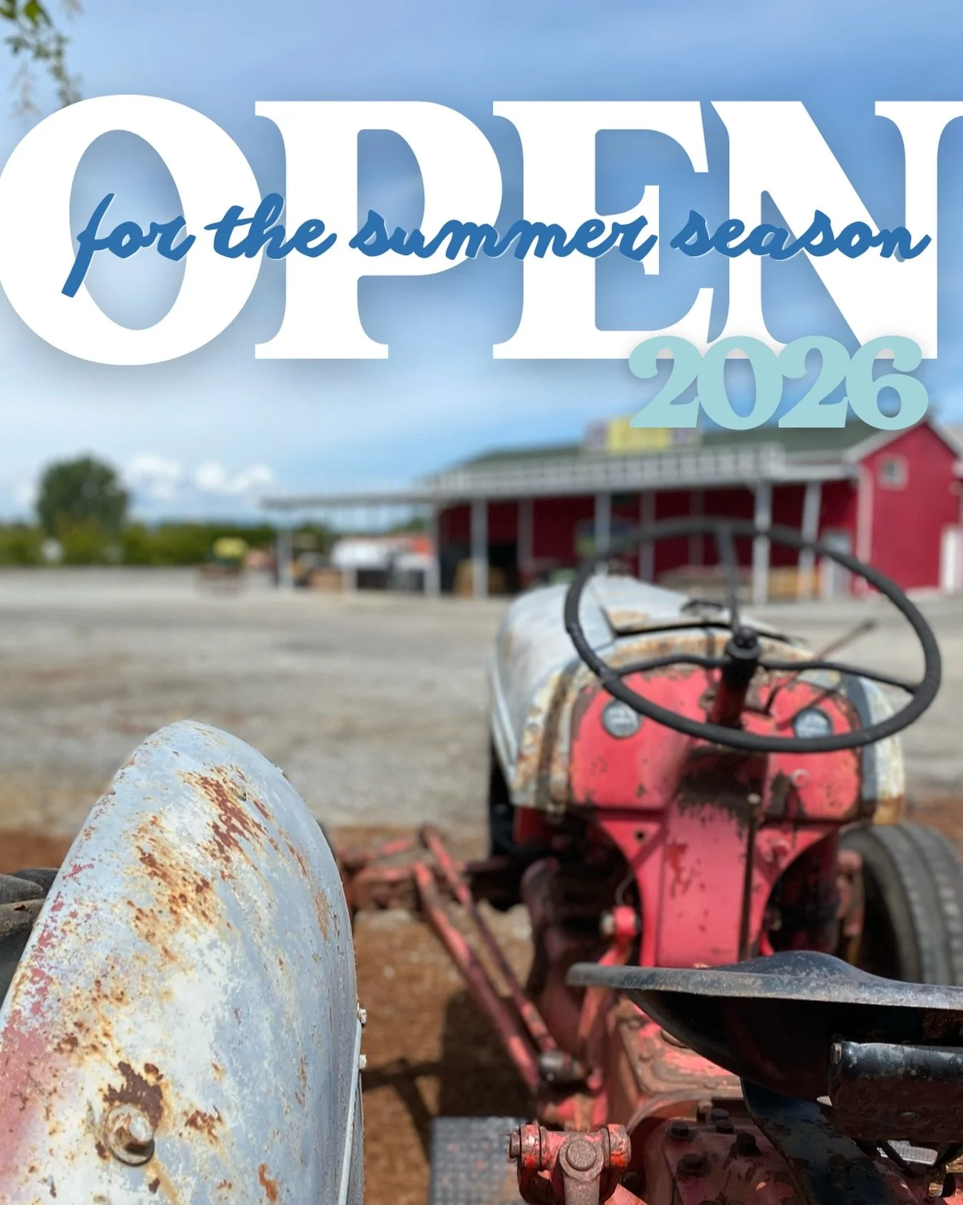 We&rsquo;ve been busy prepping for the season and we are now open for Summer 2026!! Strawberry and raspberry upick has been open and blueberry upick opens on Wednesday. 

Come visit us for the summer&rsquo;s very best berries and local produce! 

#be