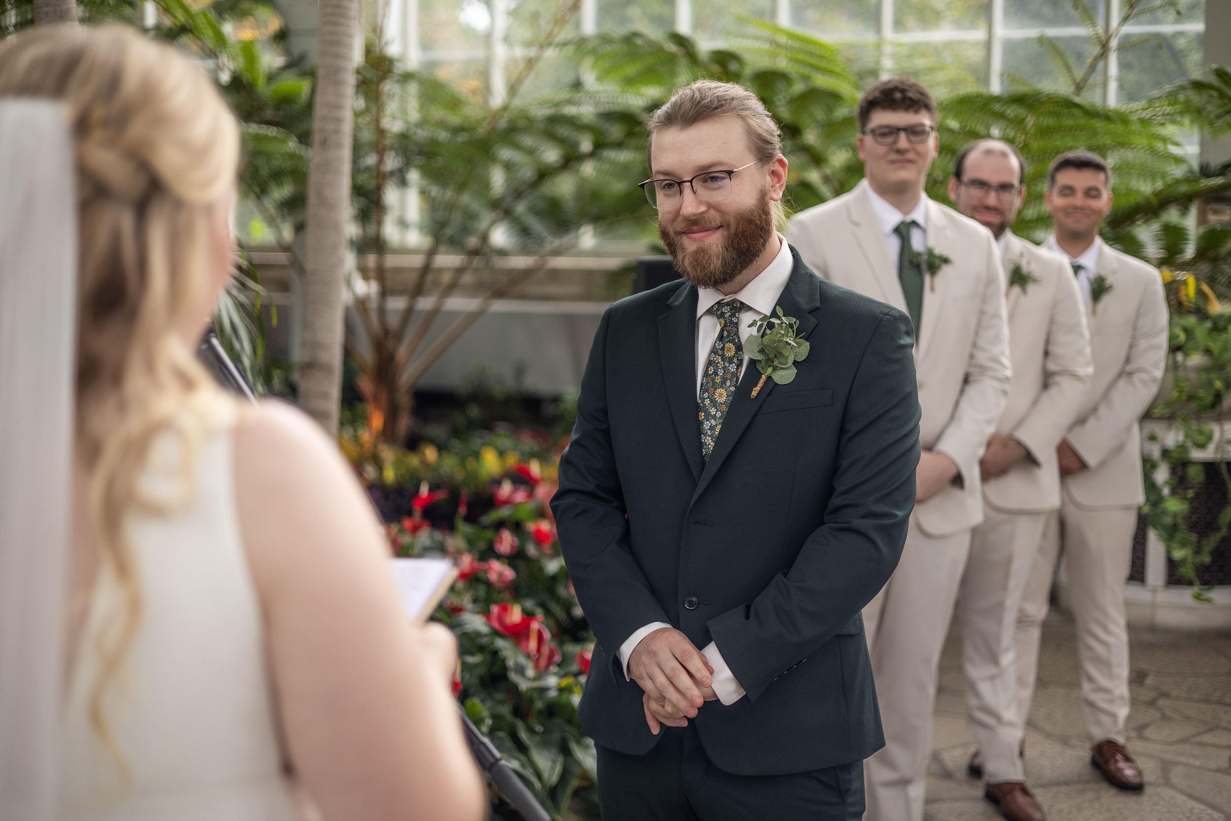 forest park jewel box_st louis documentary wedding photography_josh and lindsey photo