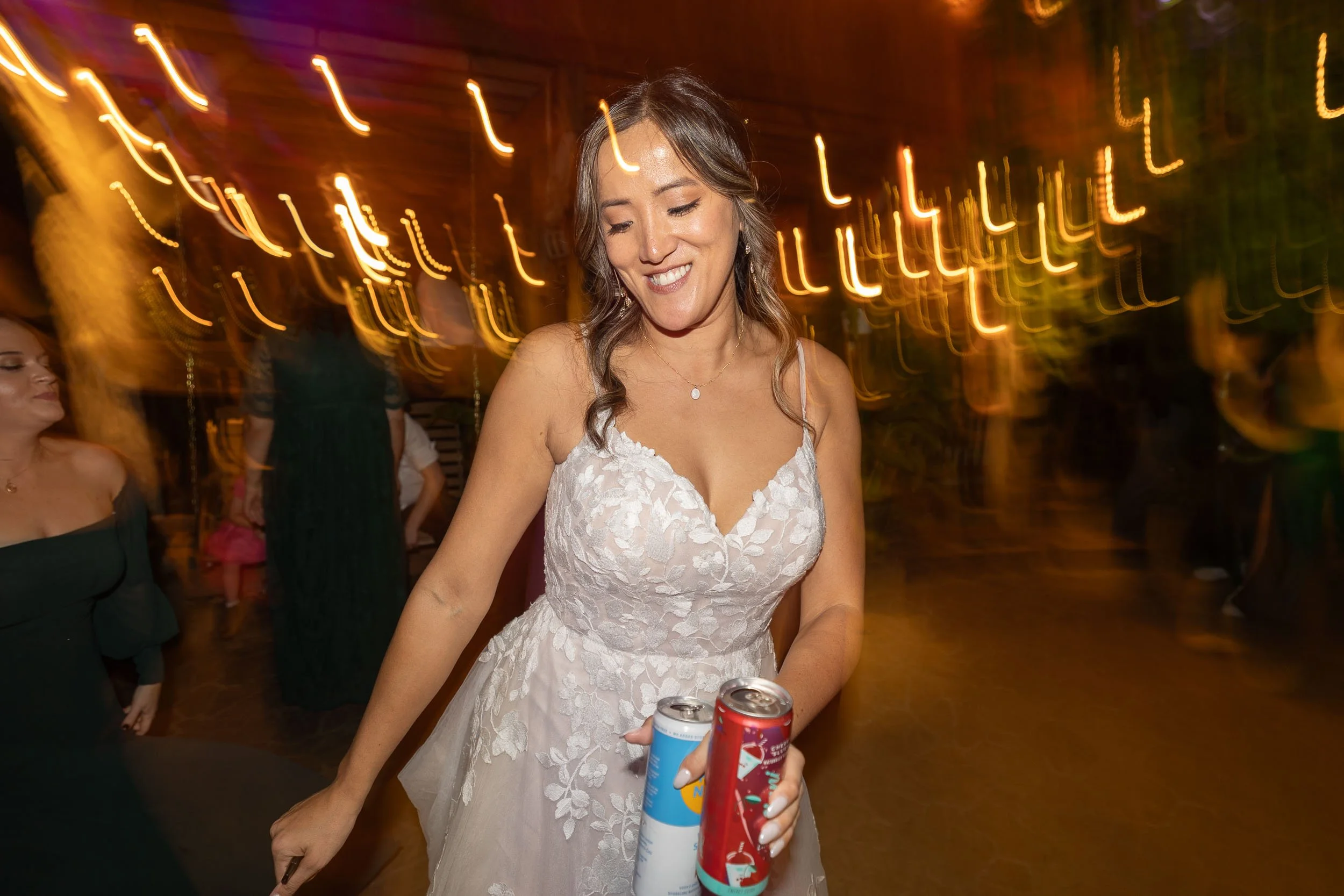 shutter drag wedding reception dance floor photography