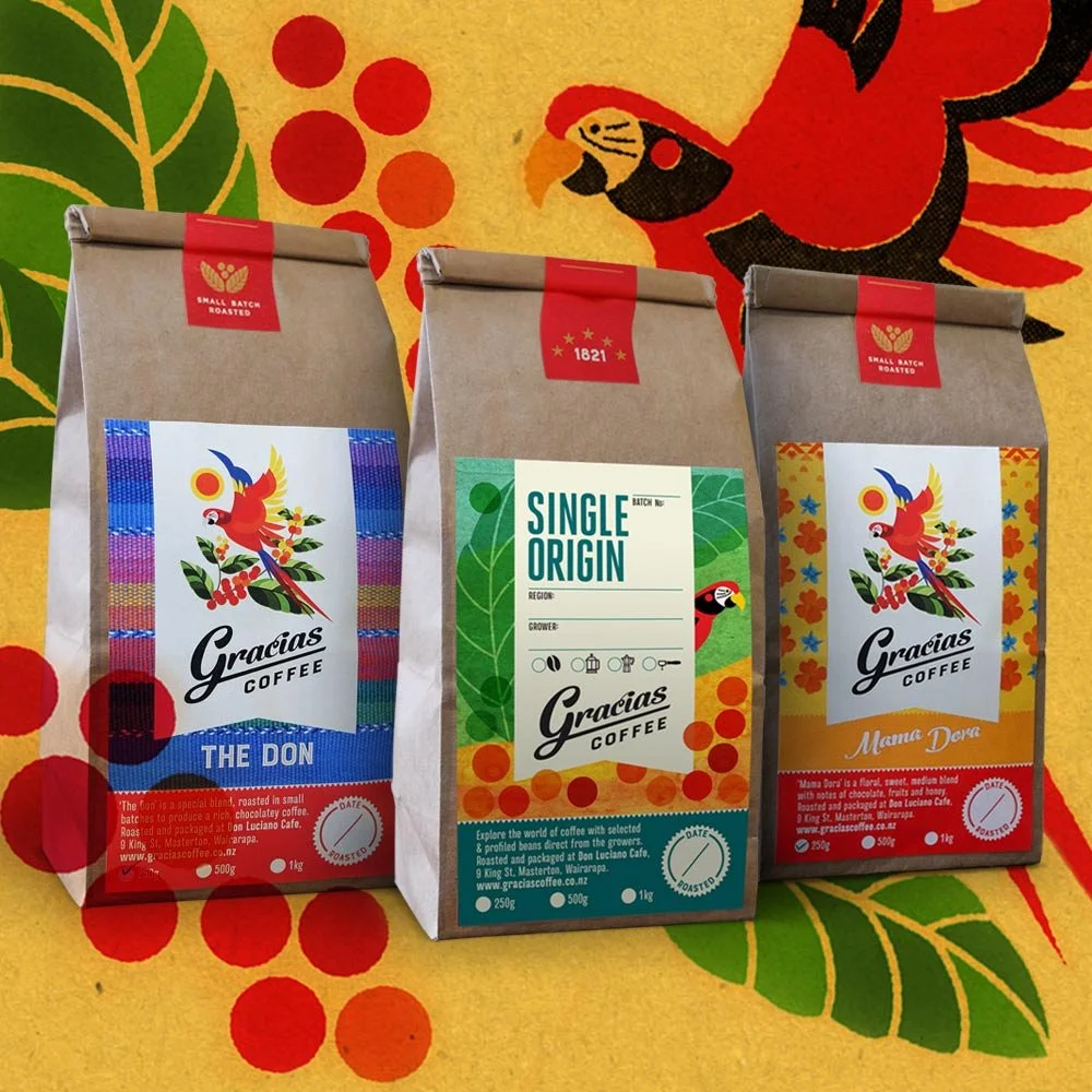 Gracias Coffee Roastery, Masterton - Special Blends and Single Origin Subscription Coffee - Monthly