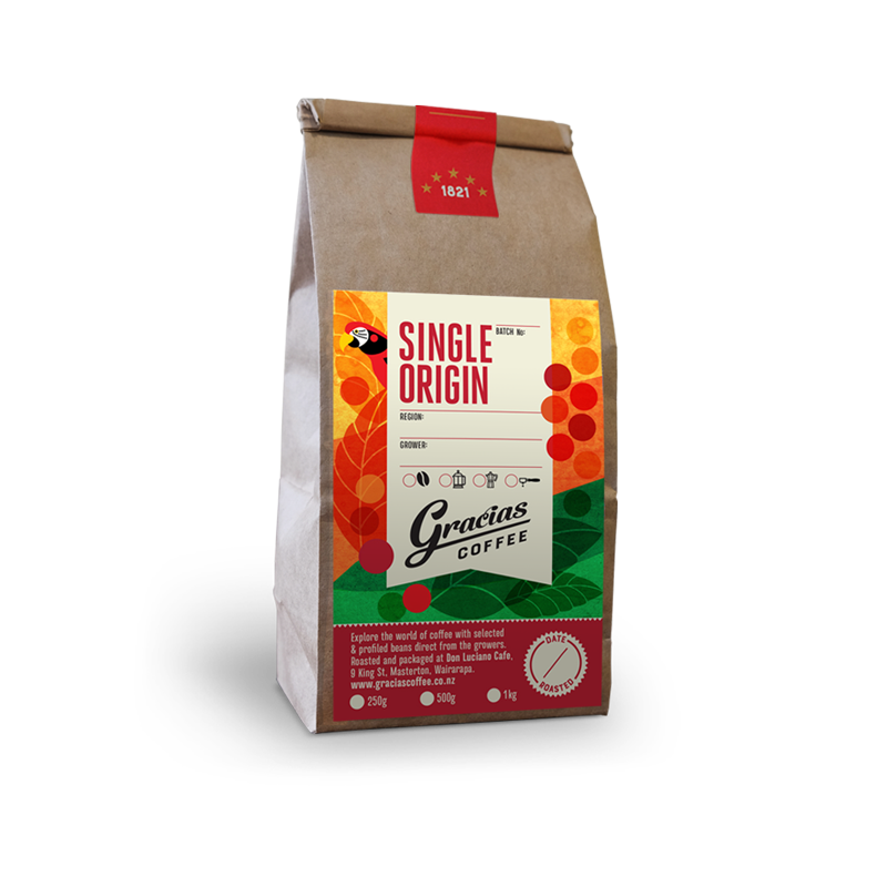 Gracias Coffee Roastery, Masterton - Single Origin Subscription Coffee - Weekly Honduras
