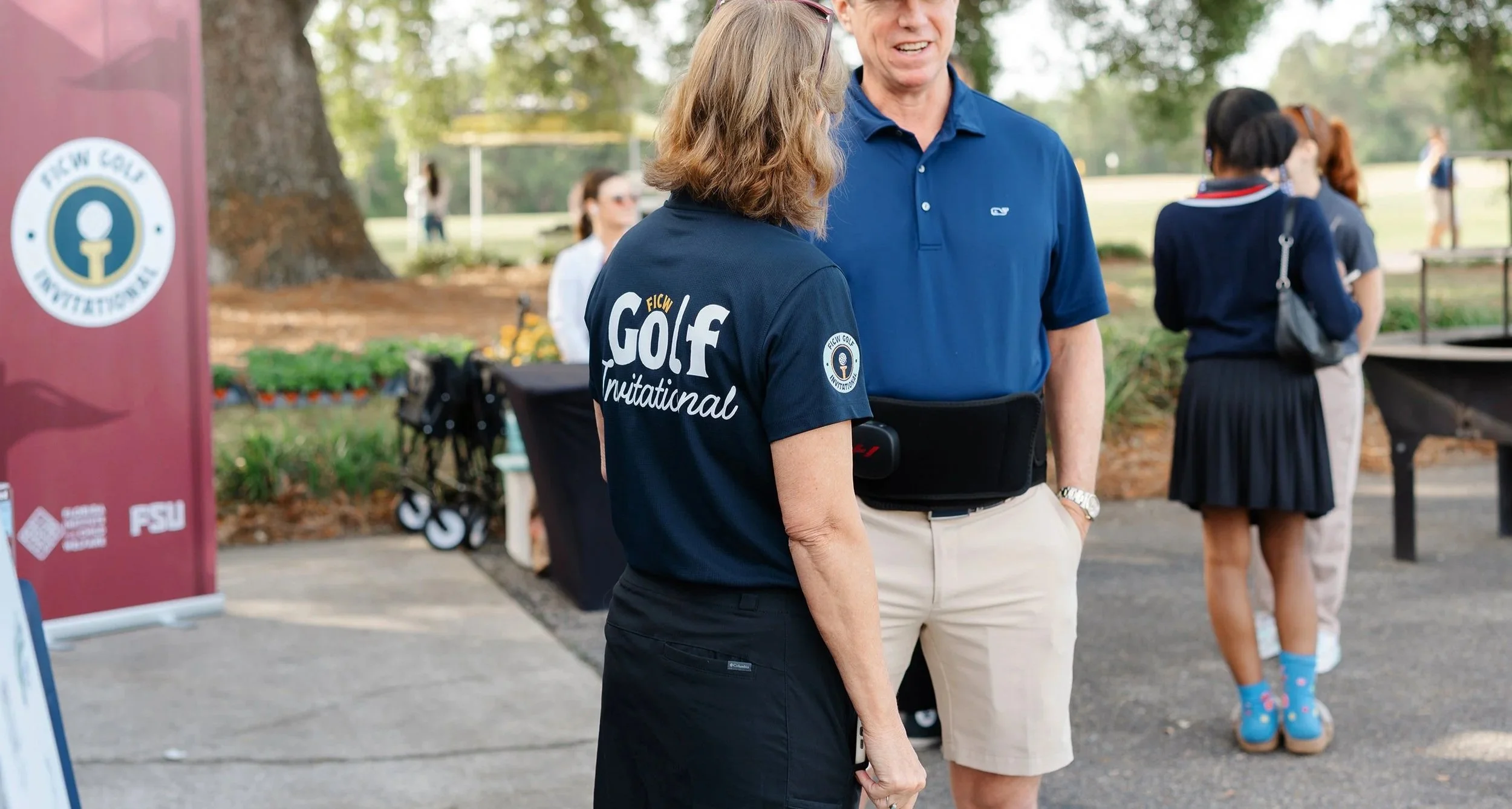  FICW Golf Invitational  • Event Branding & Environmental Design