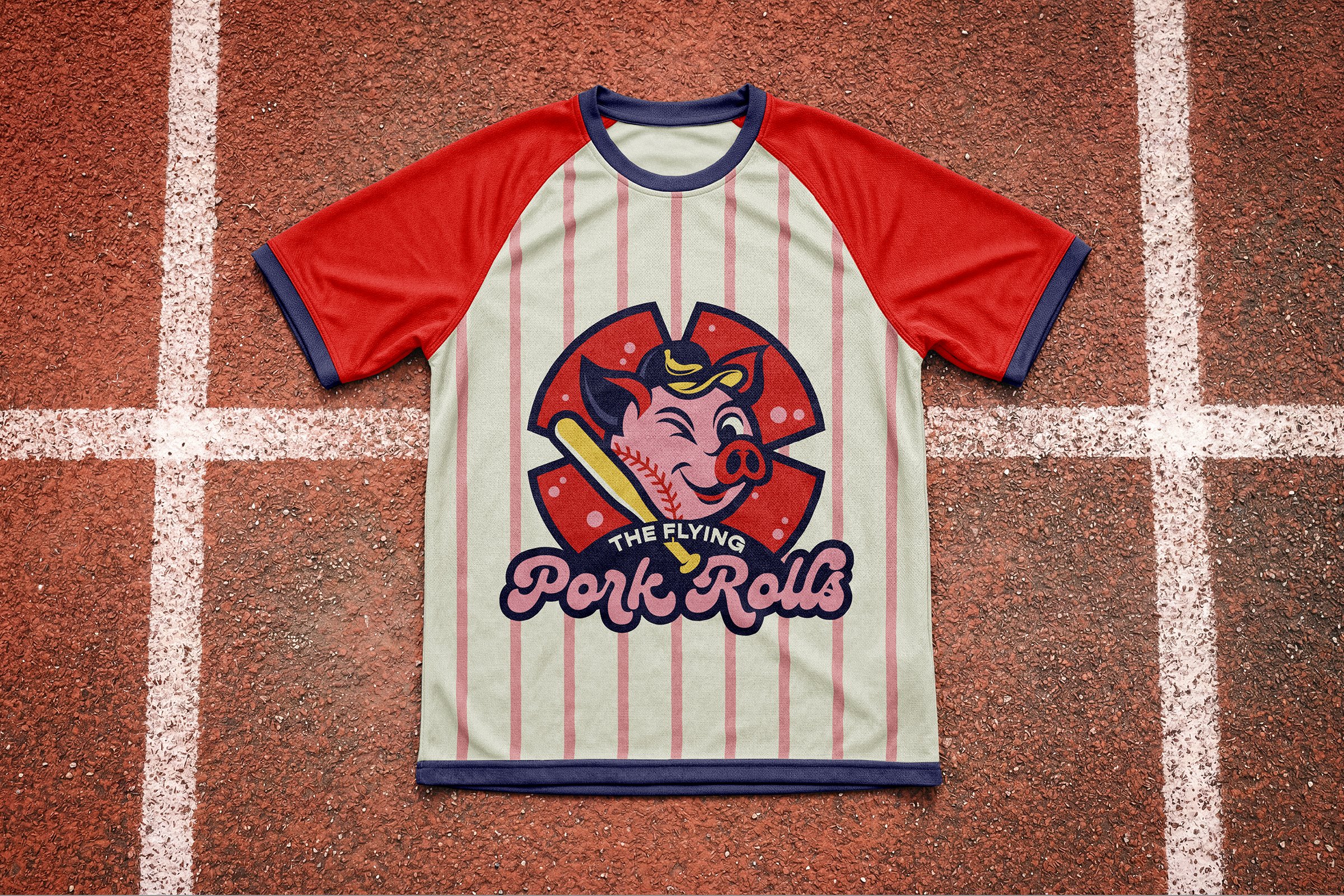  Flying Pork Rolls  • Logo & Brand Identity