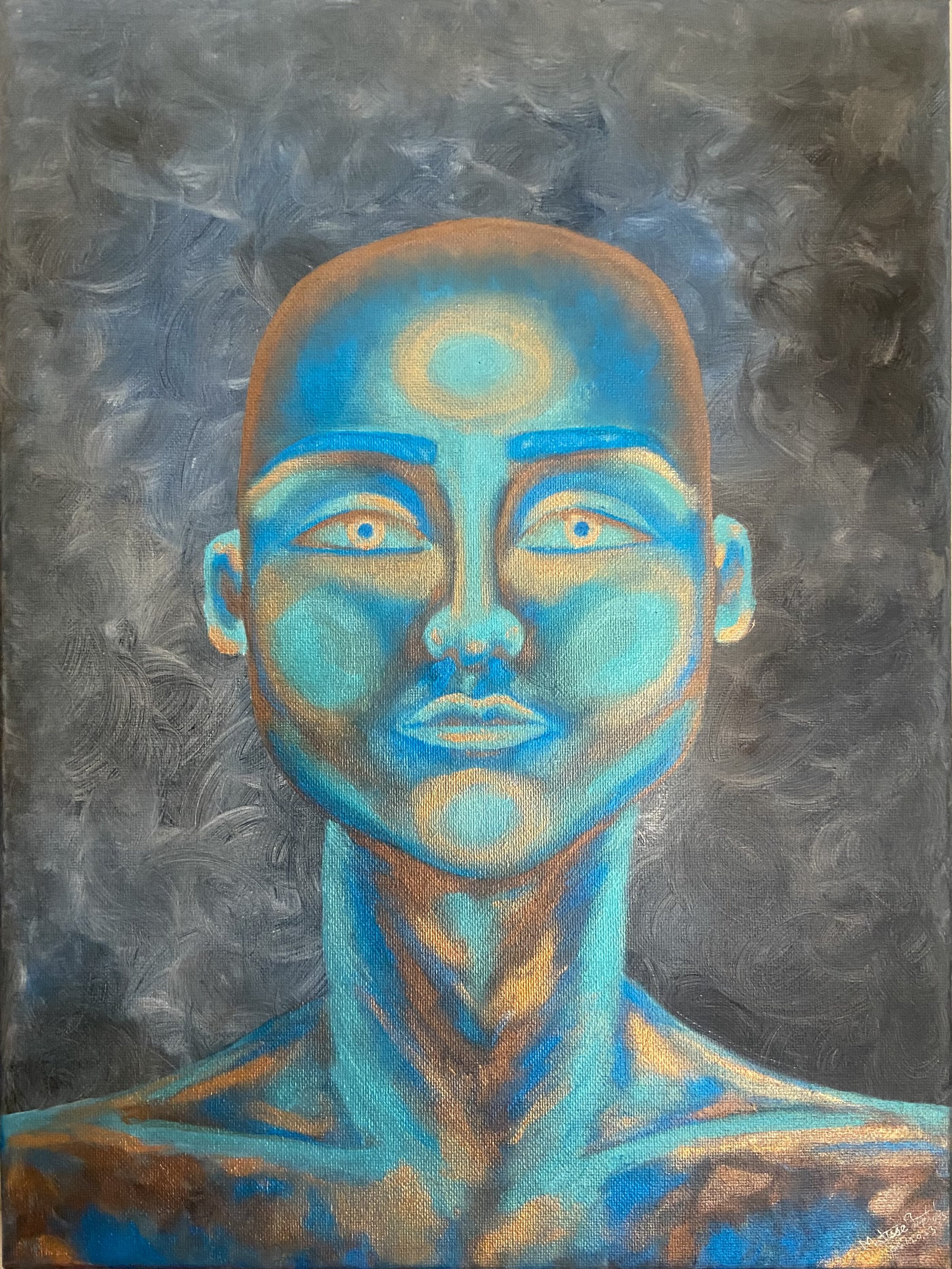 Guardian Angel, 2023
Oil on canvas, 12"x16"
