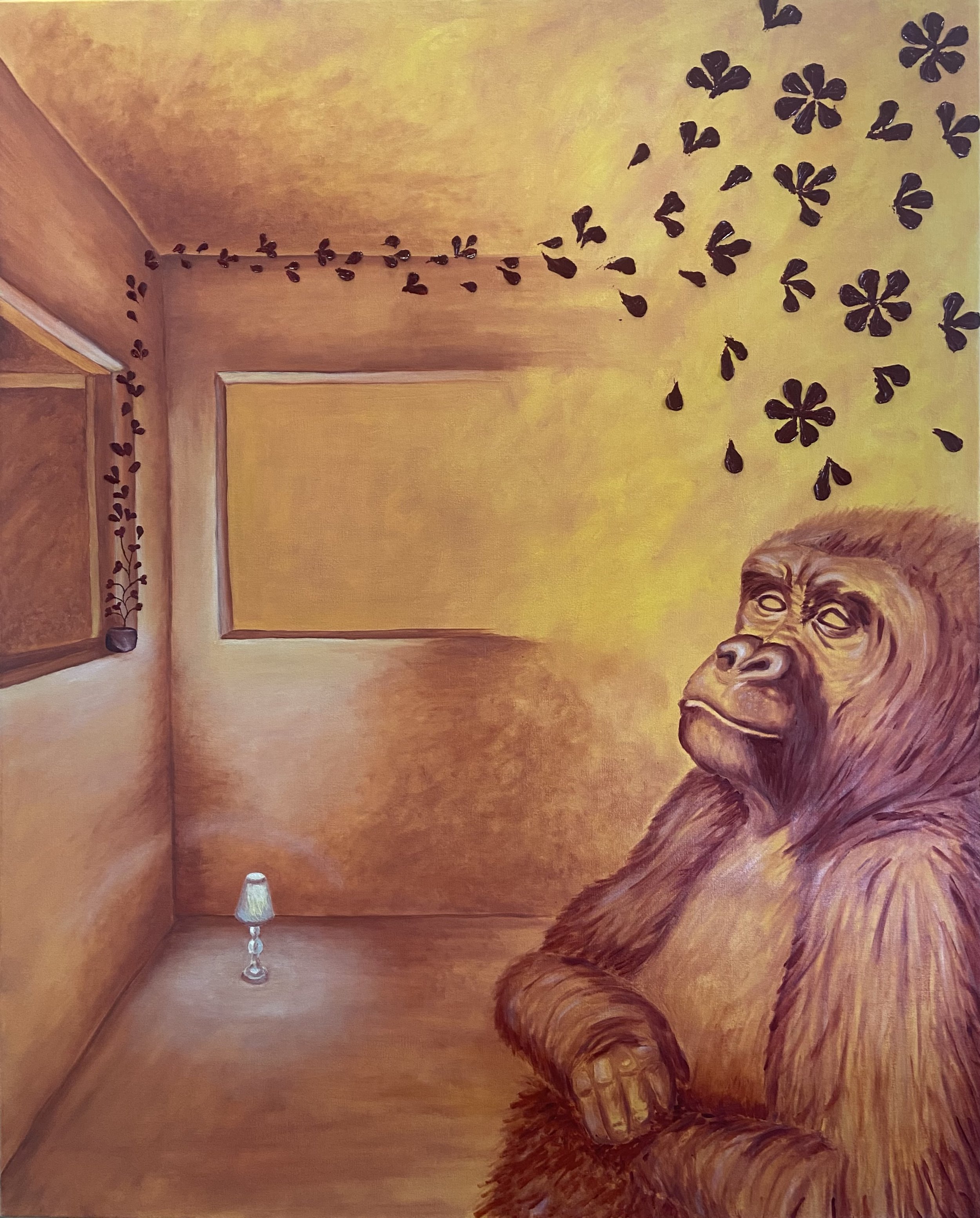 Dancing Mind, 2022
Oil on canvas, 42"x34"