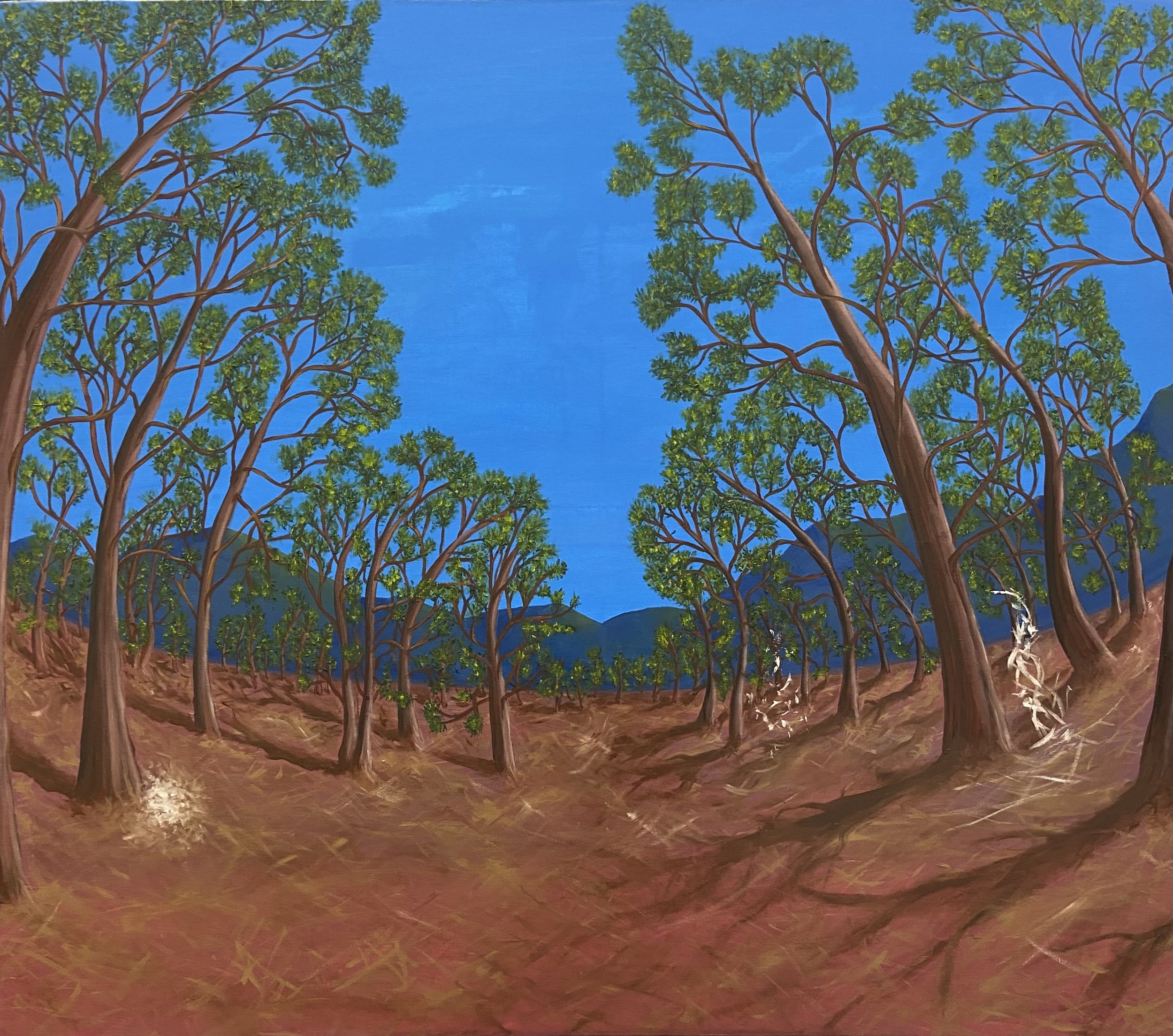 Childhood Energy, 2021
Oil on canvas, 4'x4.5'