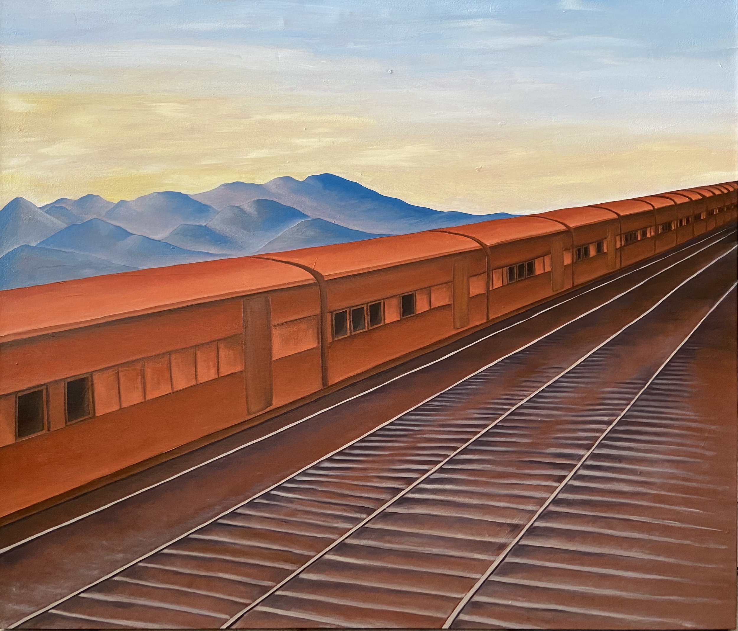 Fighting for my Future, 2021
Oil on canvas, 42"x36"
