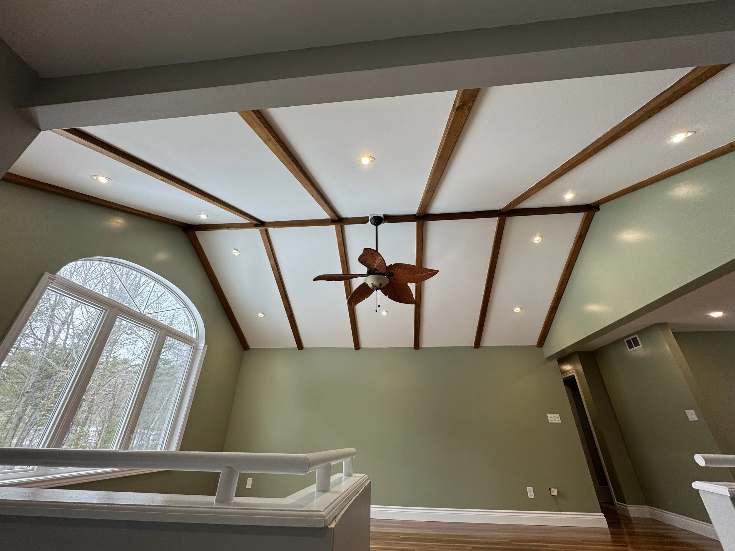 Lighting Make Over - Great Room