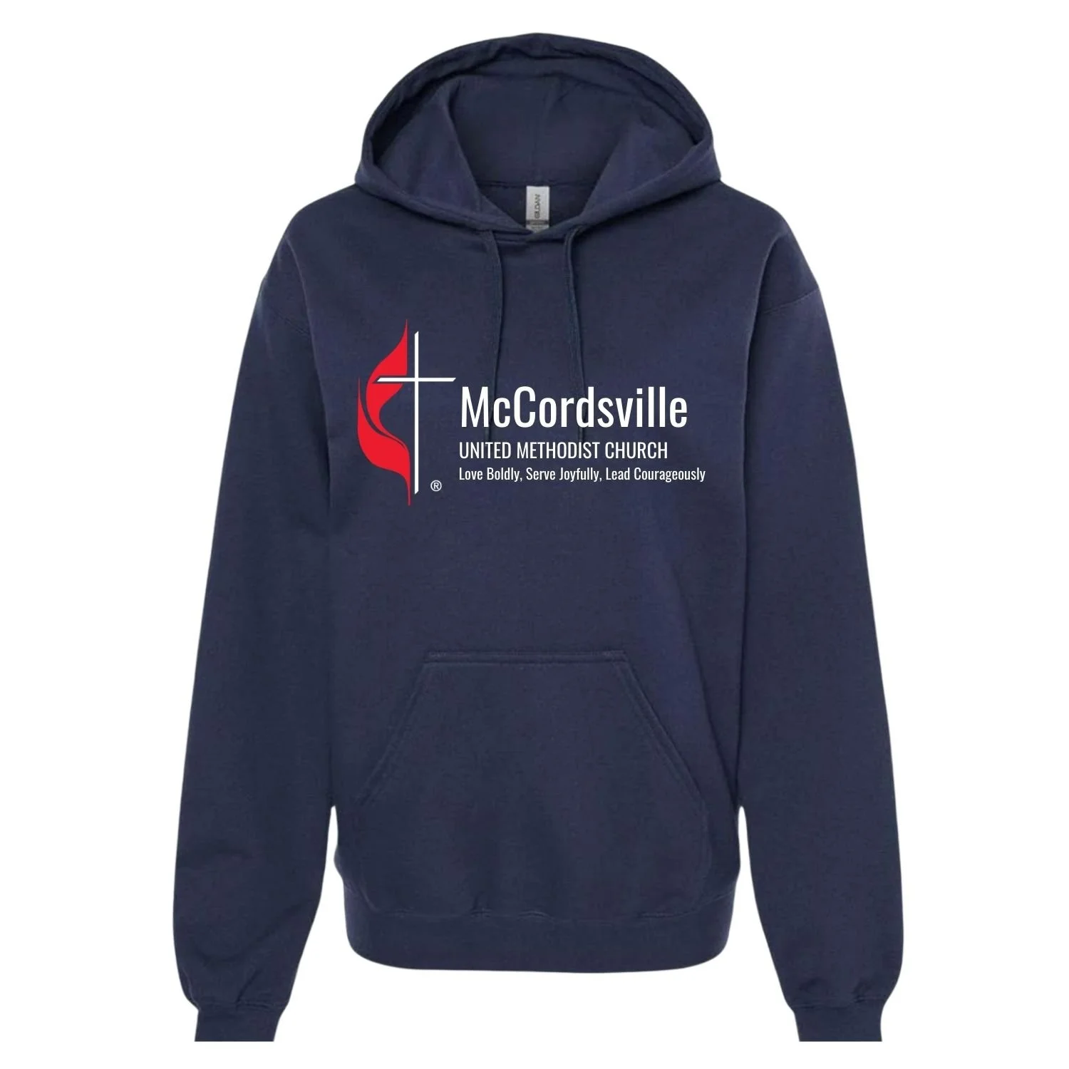 Adult Softstyle Hoodie / Youth Sized Available / ONLY AVAILABLE IN NAVY