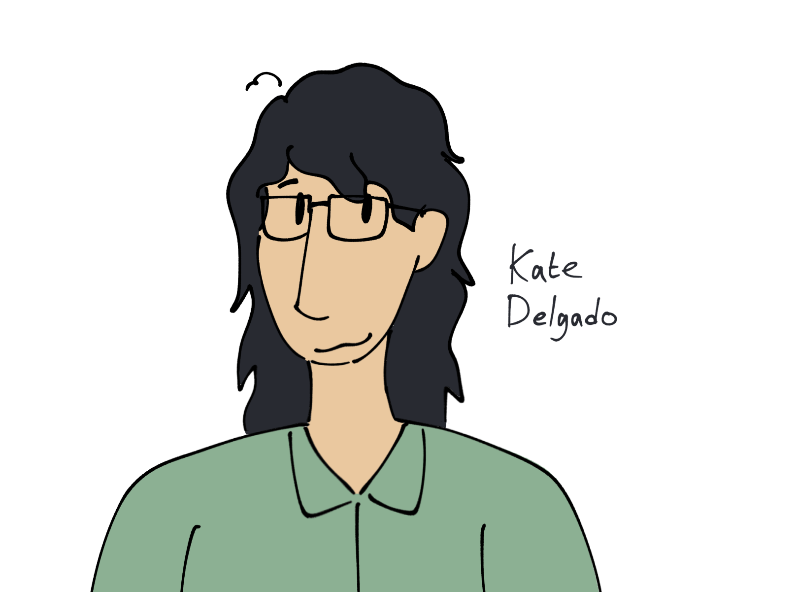 Kate Delgado ("Six Characters in Search of a Murderer") by @archer on Discord