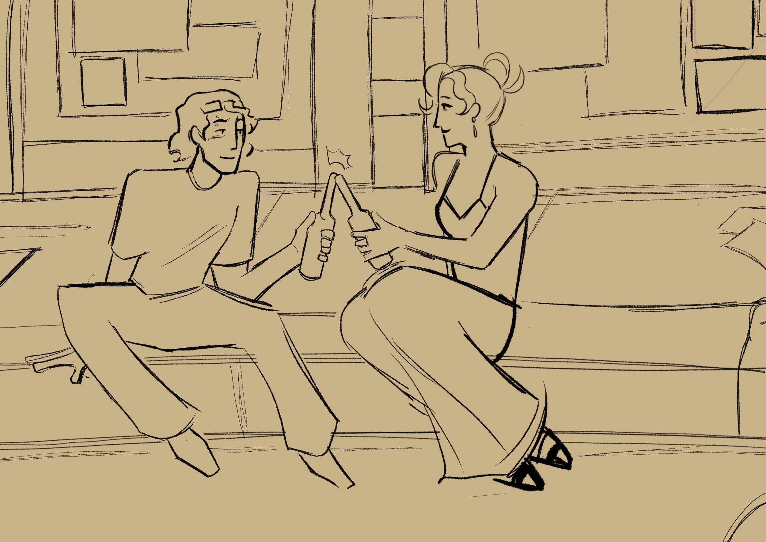 McGrath and Athena by @pants on Discord