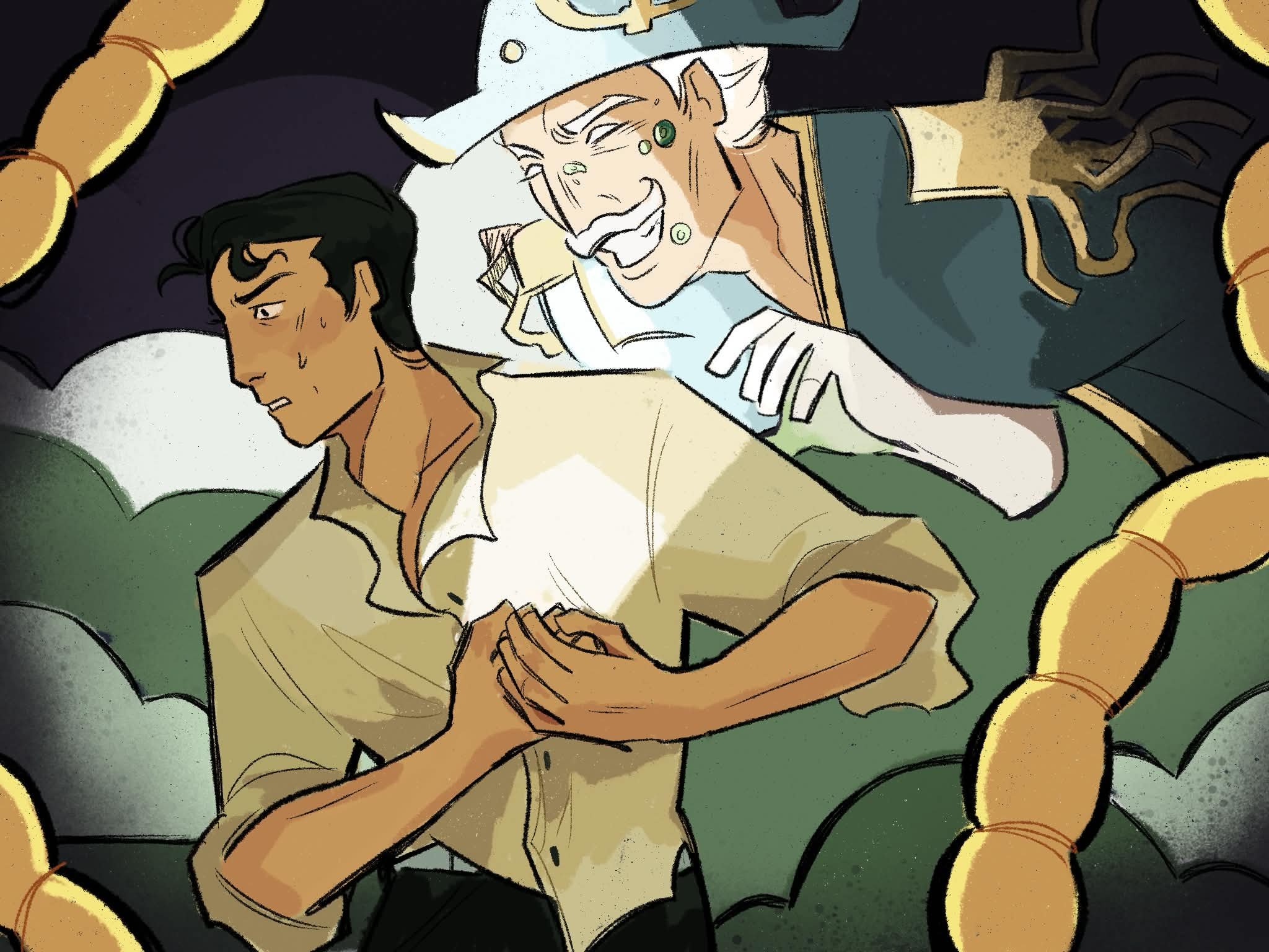Chet and The Admiral (REDUX) by @pants on Discord