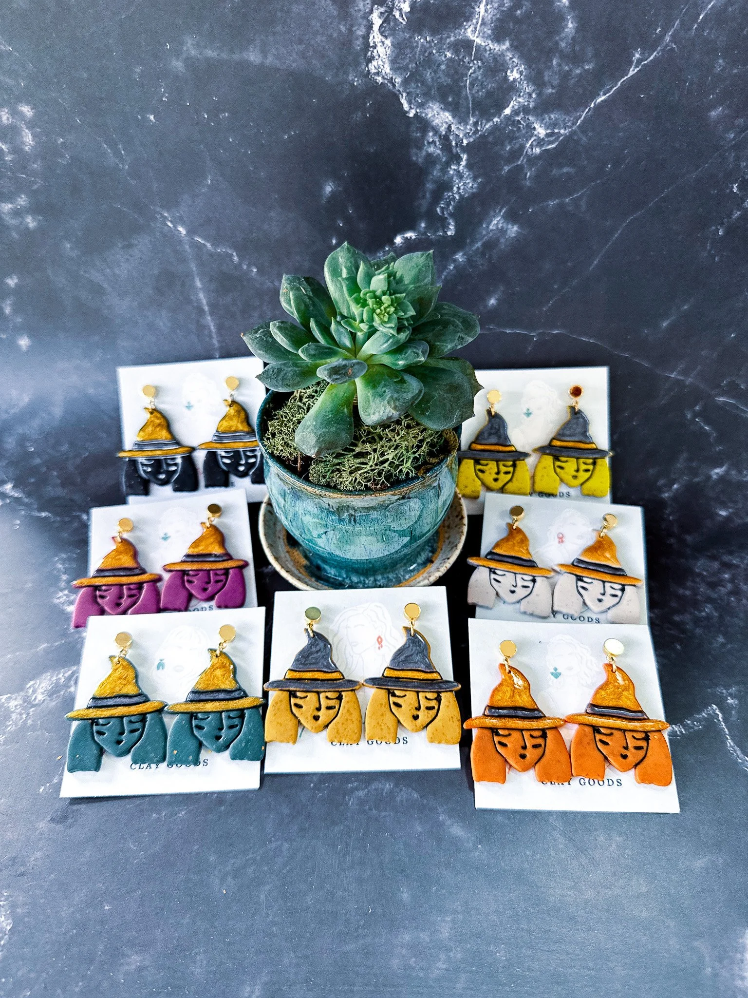 Magic Witches Drop Earrings