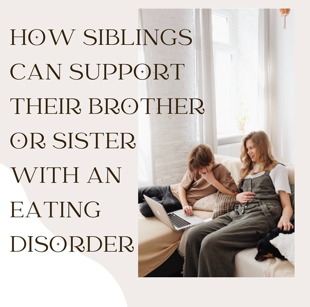Are you worried about how your child&rsquo;s eating disorder is affecting their siblings? This post is for you. 

NEW ON THE BLOG. LINK IN BIO 

We talk about how eating disorders affect siblings and what we can do to help. 

#eatingdisorderrecovery 