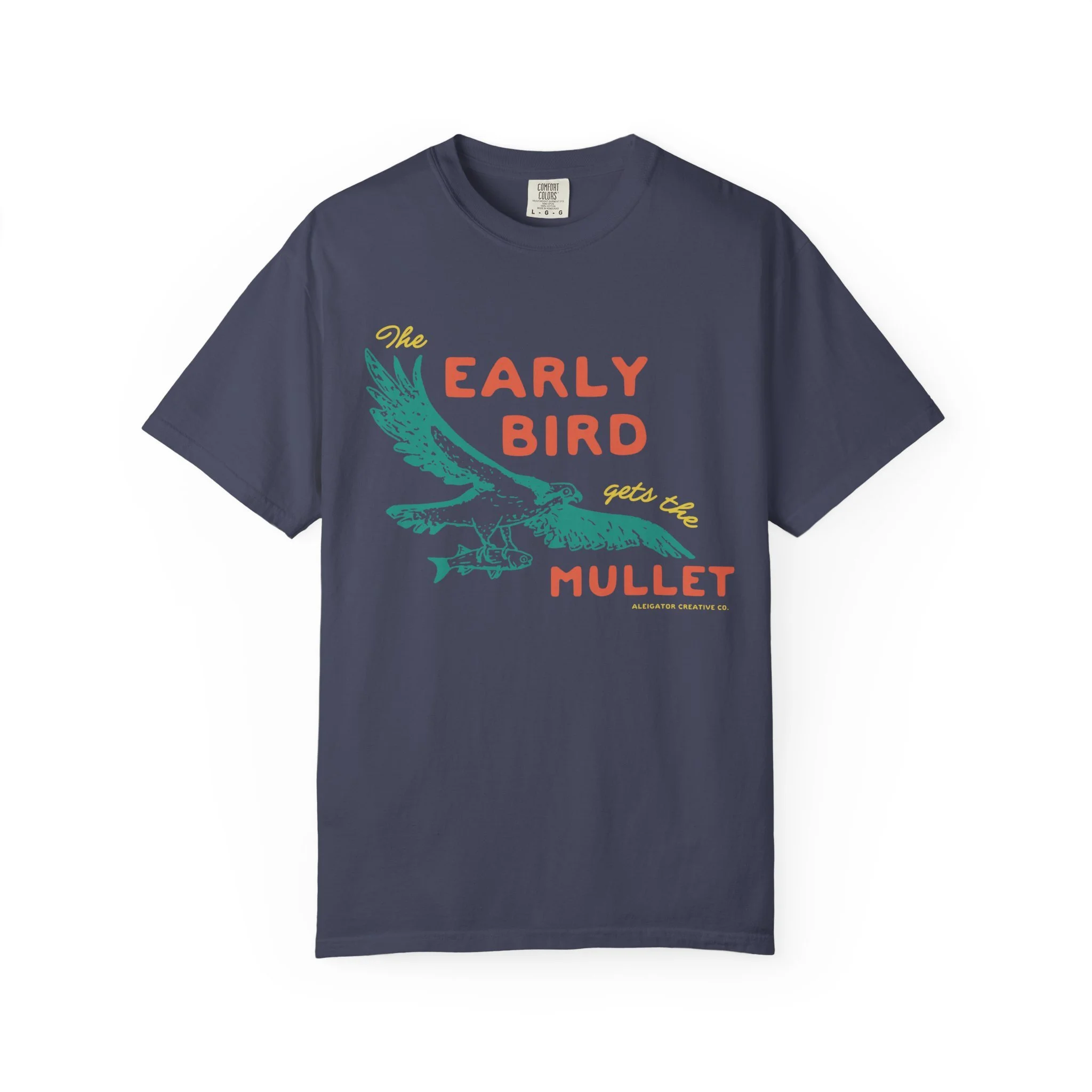 . "The Early Bird Gets the Mullet" Vintage Tee