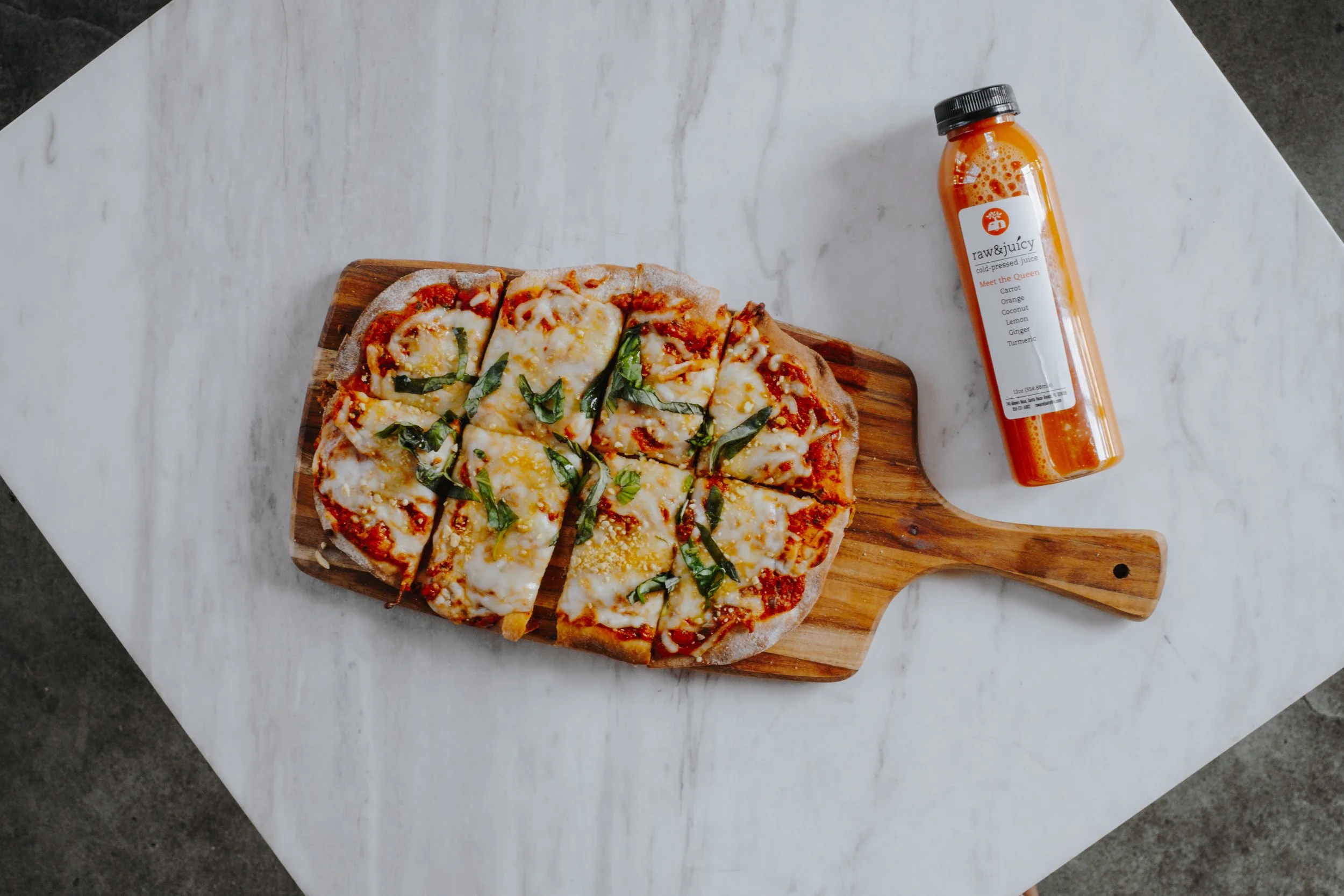 In-house photography for Raw and Juicy