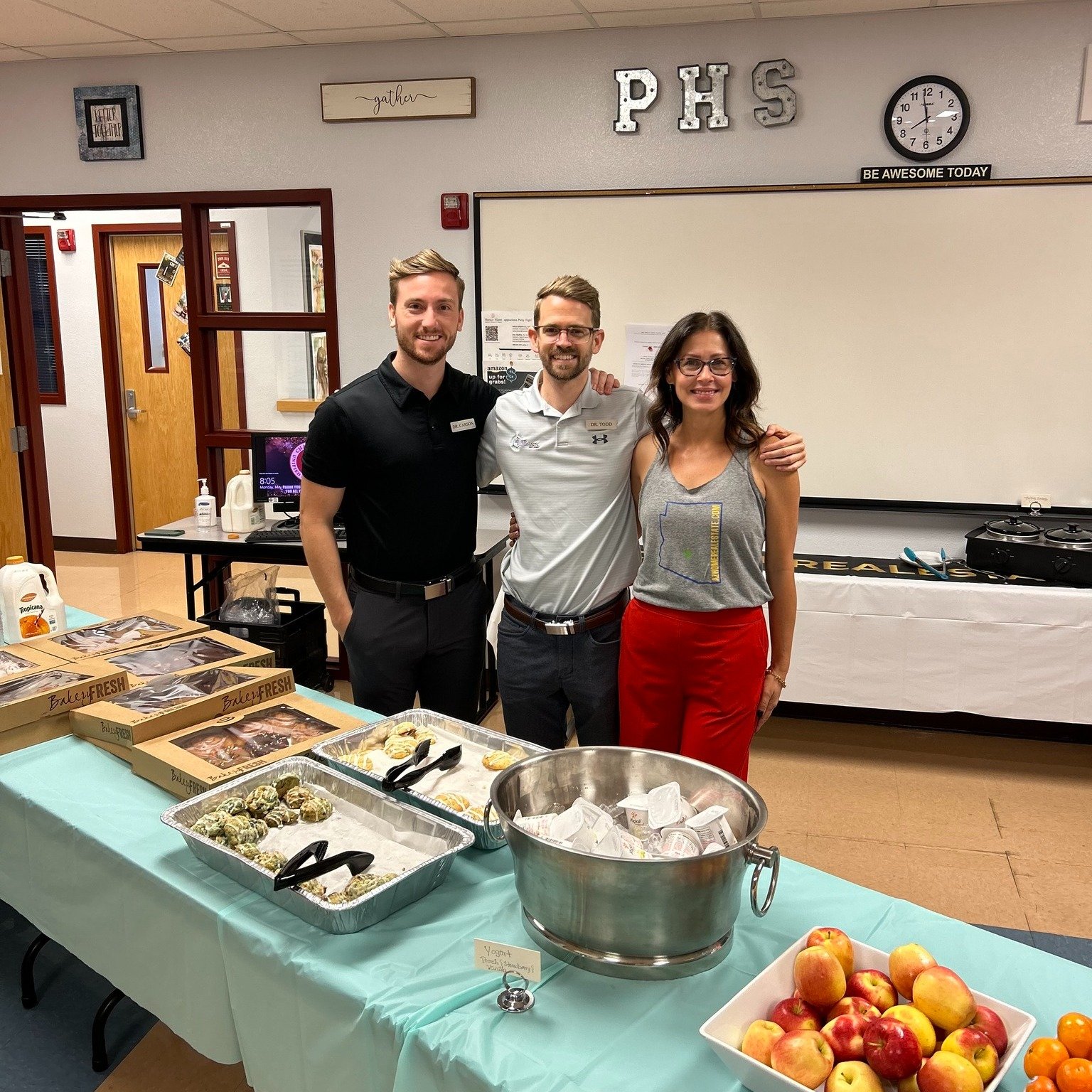 Thank you to Perry High School and Lorana with @azhomerealestate for letting us be a part of their Teacher Appreciation Week! We were able to provide breakfast for some incredible teachers that deserve many more thanks than they receive.

We are gear