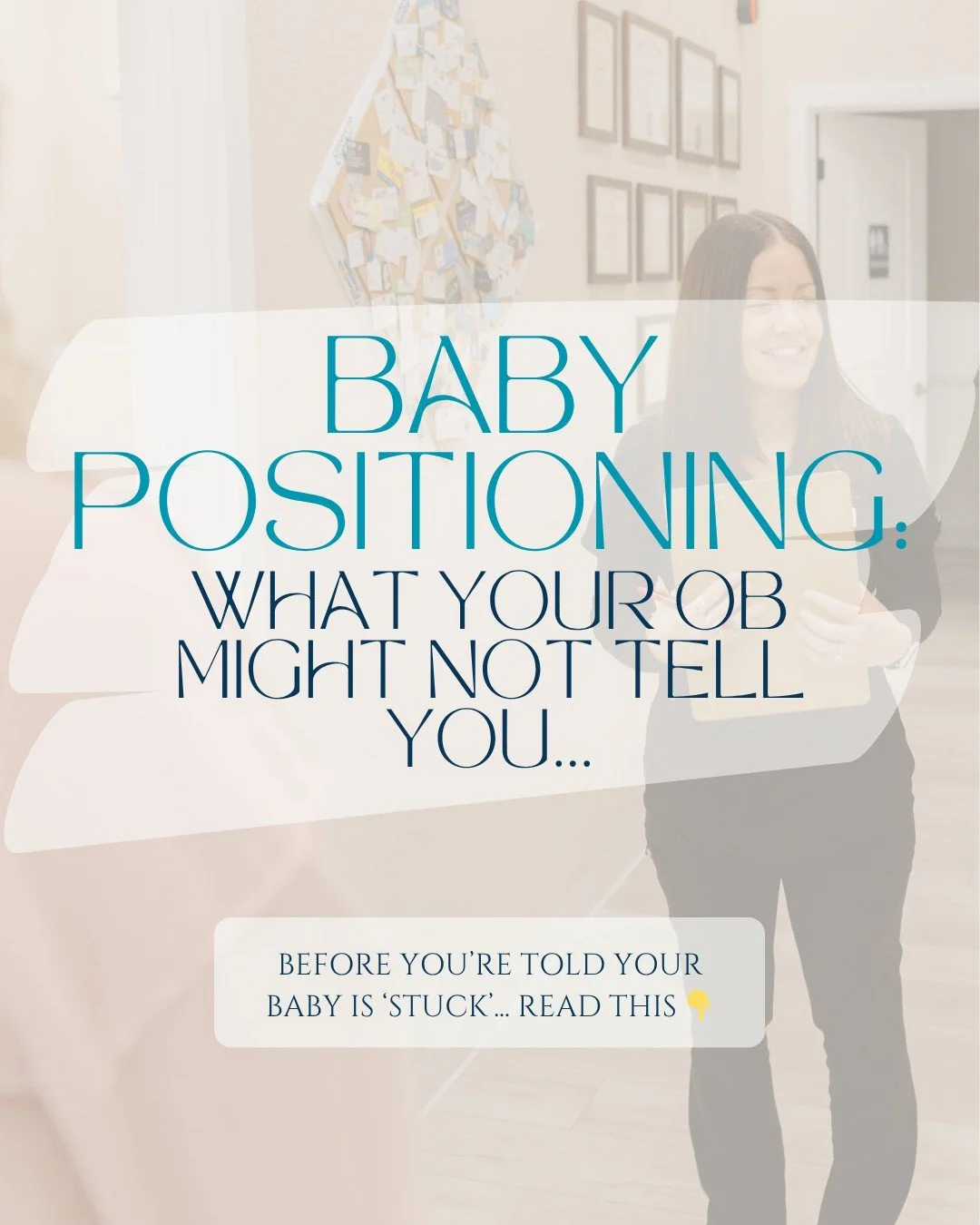 Baby positioning plays a big role in labor, delivery, and your little one&rsquo;s comfort after birth&mdash;but it&rsquo;s something that doesn&rsquo;t always get discussed during OB visits. 🤰

Babies can end up in positions that make labor more cha