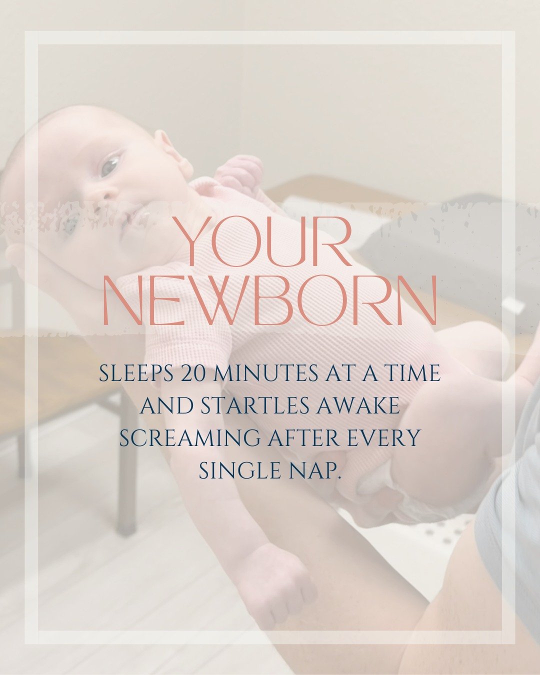 If your baby cannot stay asleep, it is easy to assume this is just normal newborn life. But here is what we see every week in our office. 

Many newborns are not waking because they are hungry. 

They are waking because their nervous system is stuck 