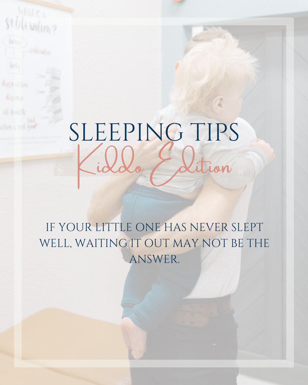 Here's what most parents don't realize: sleep isn't just behavioral. It's neurological.

When your child's nervous system is stuck in "fight or flight," their body literally can't settle into deep, restorative sleep&mdash;no matter how perf