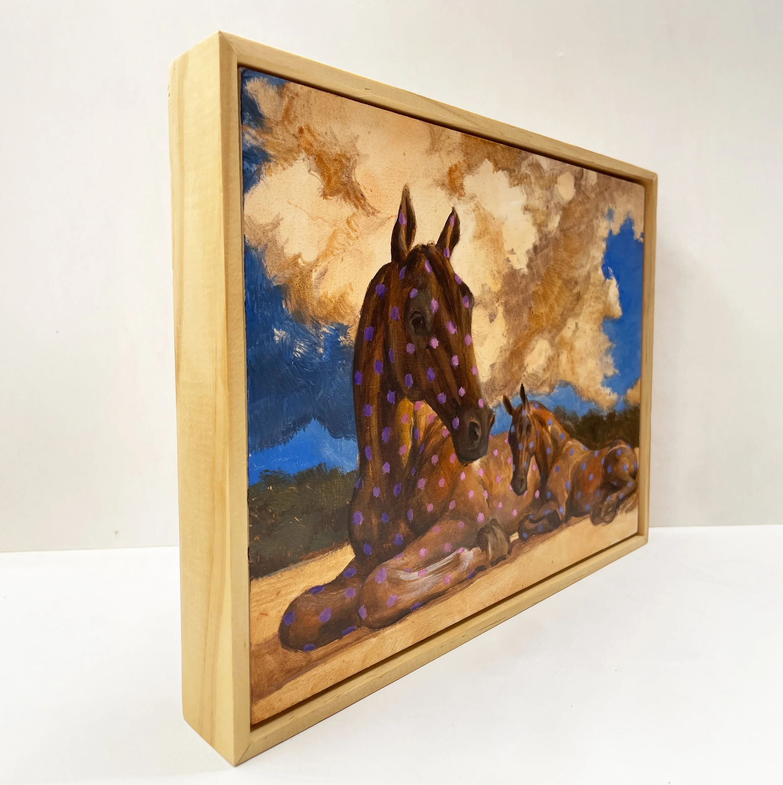 Day 18 Polkadot Horses left.jpg