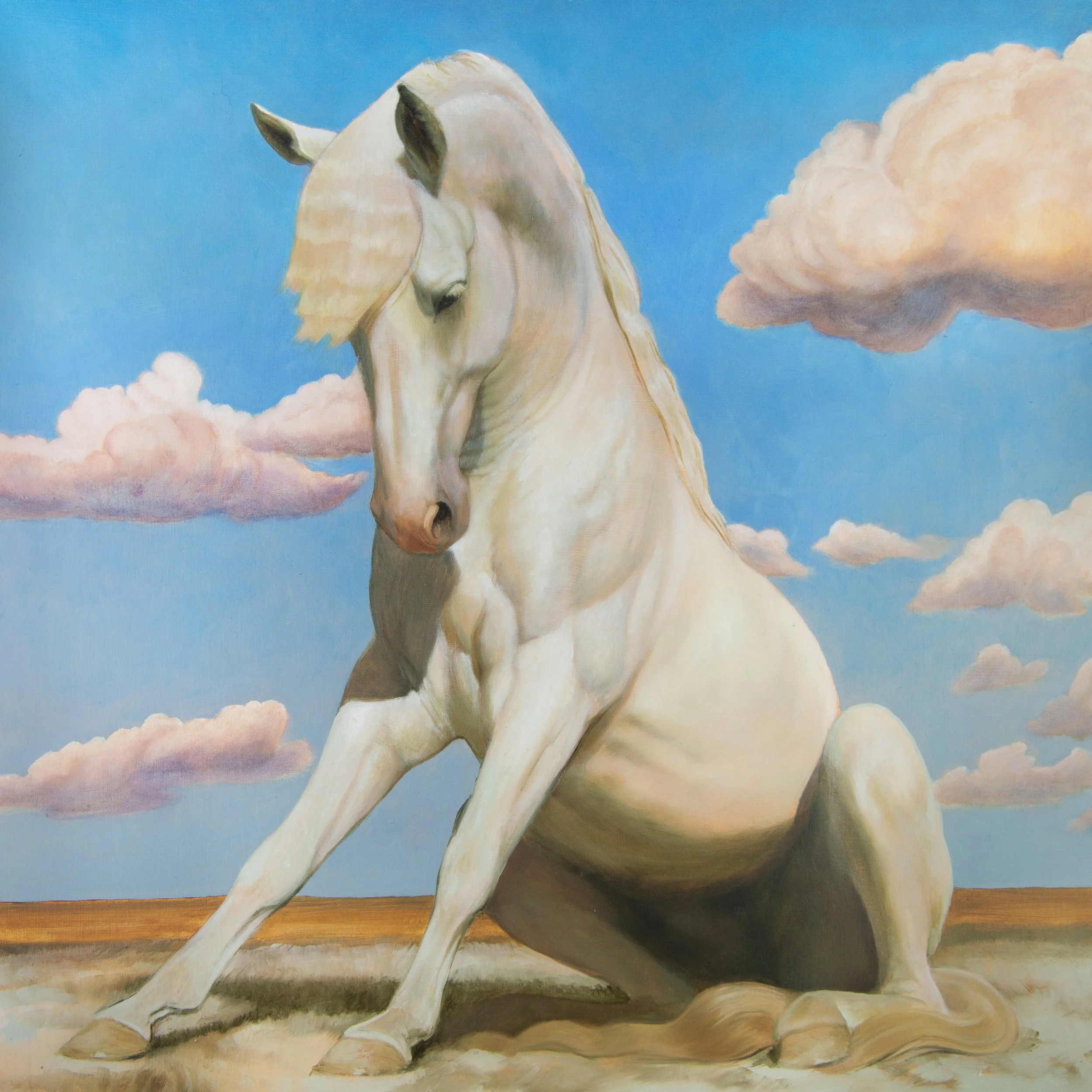 Proper Pony Posture · Limited Edition Reproduction Print