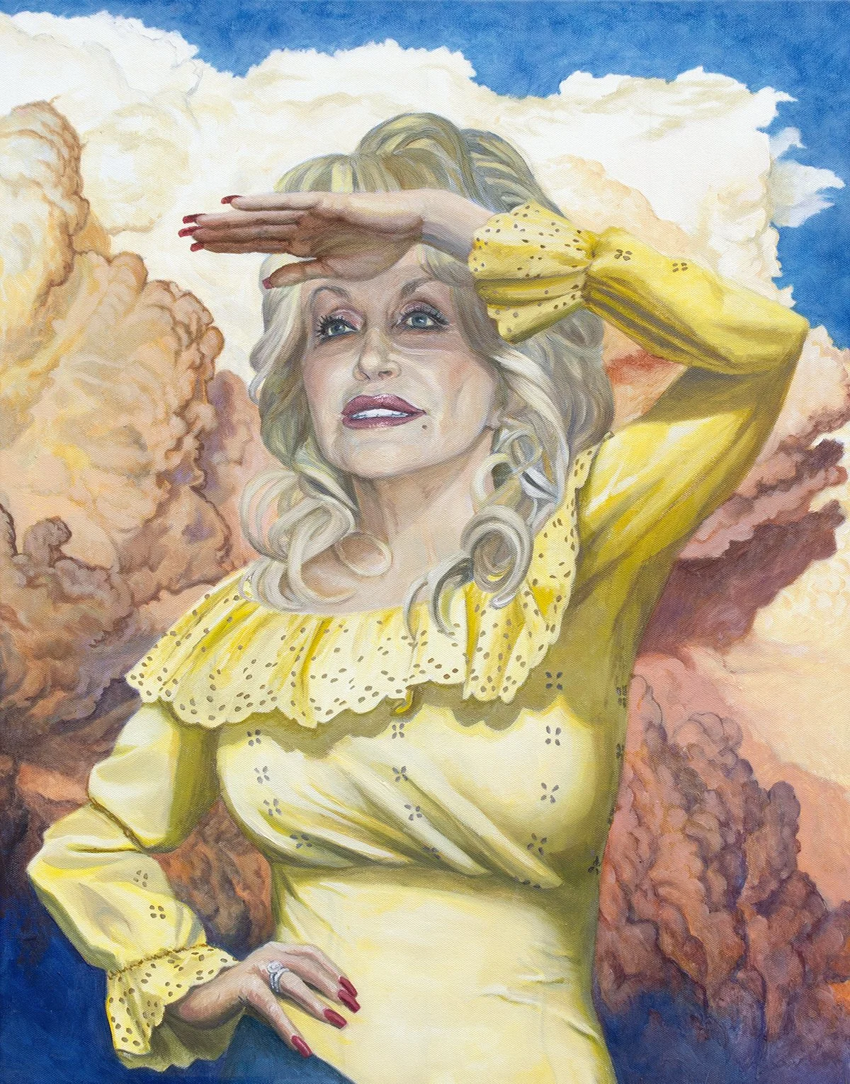 Dolly Looks into the Future  ·  Open Edition Reproduction Print