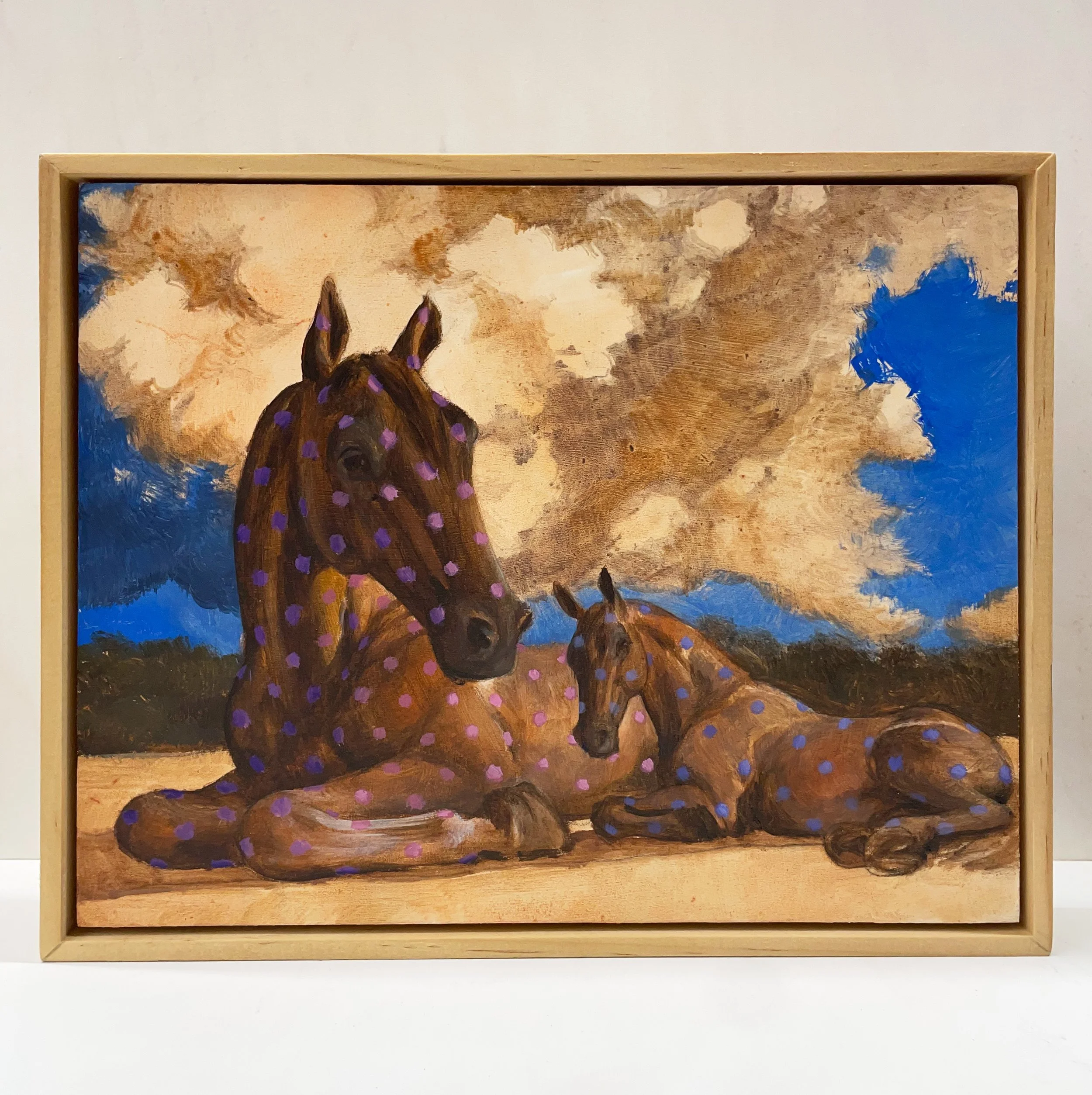 Day 18 Polkadot Horses front.jpg