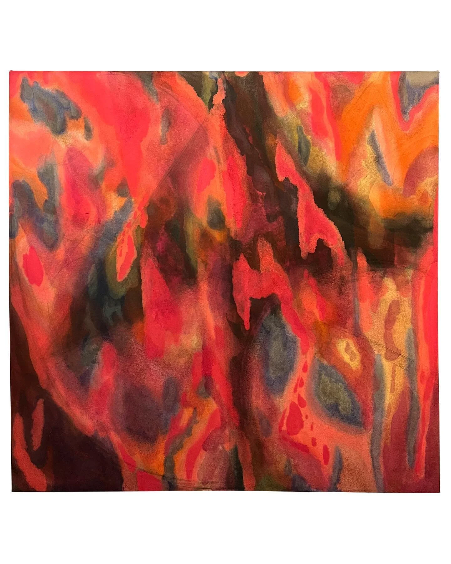 Fever. 36&rdquo;x36&rdquo;. Oil on Canvas
.
.
.
.
.
#contemporaryart #oilpainting #artistsupport #artistssupportingartists