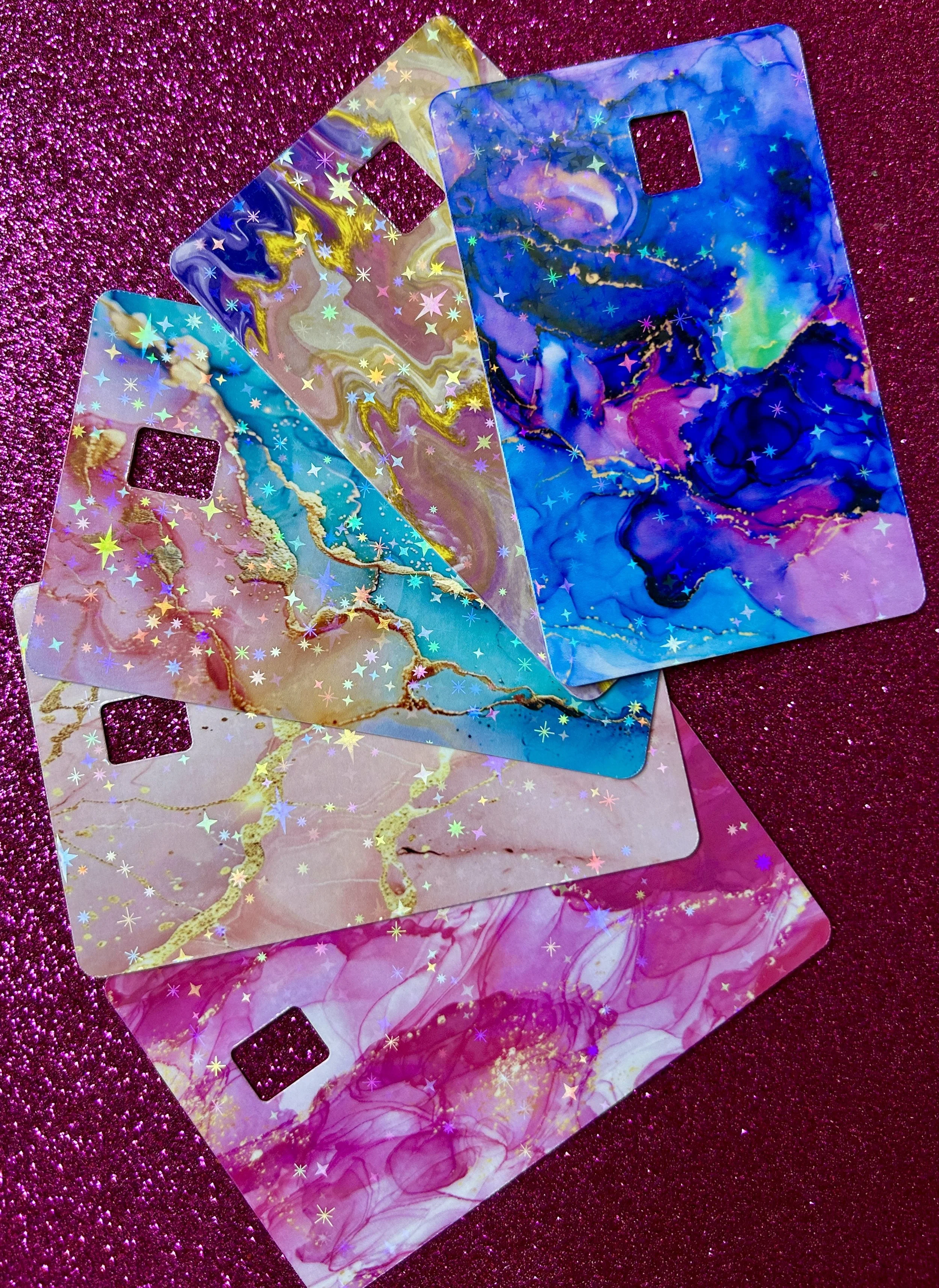 Marble & Sparkles Debit Card Skin