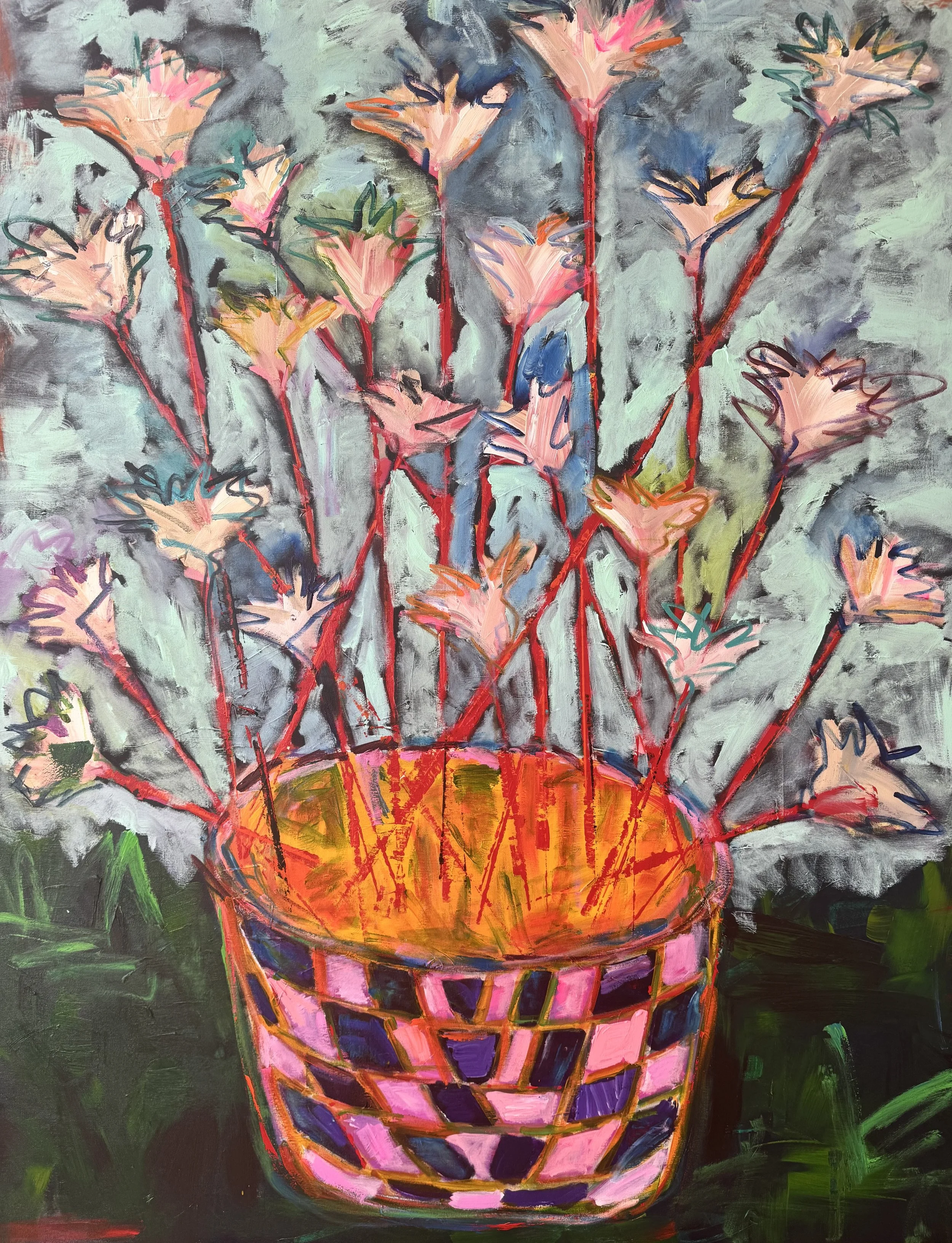 "Love Bouquet", 48x60", $$3000